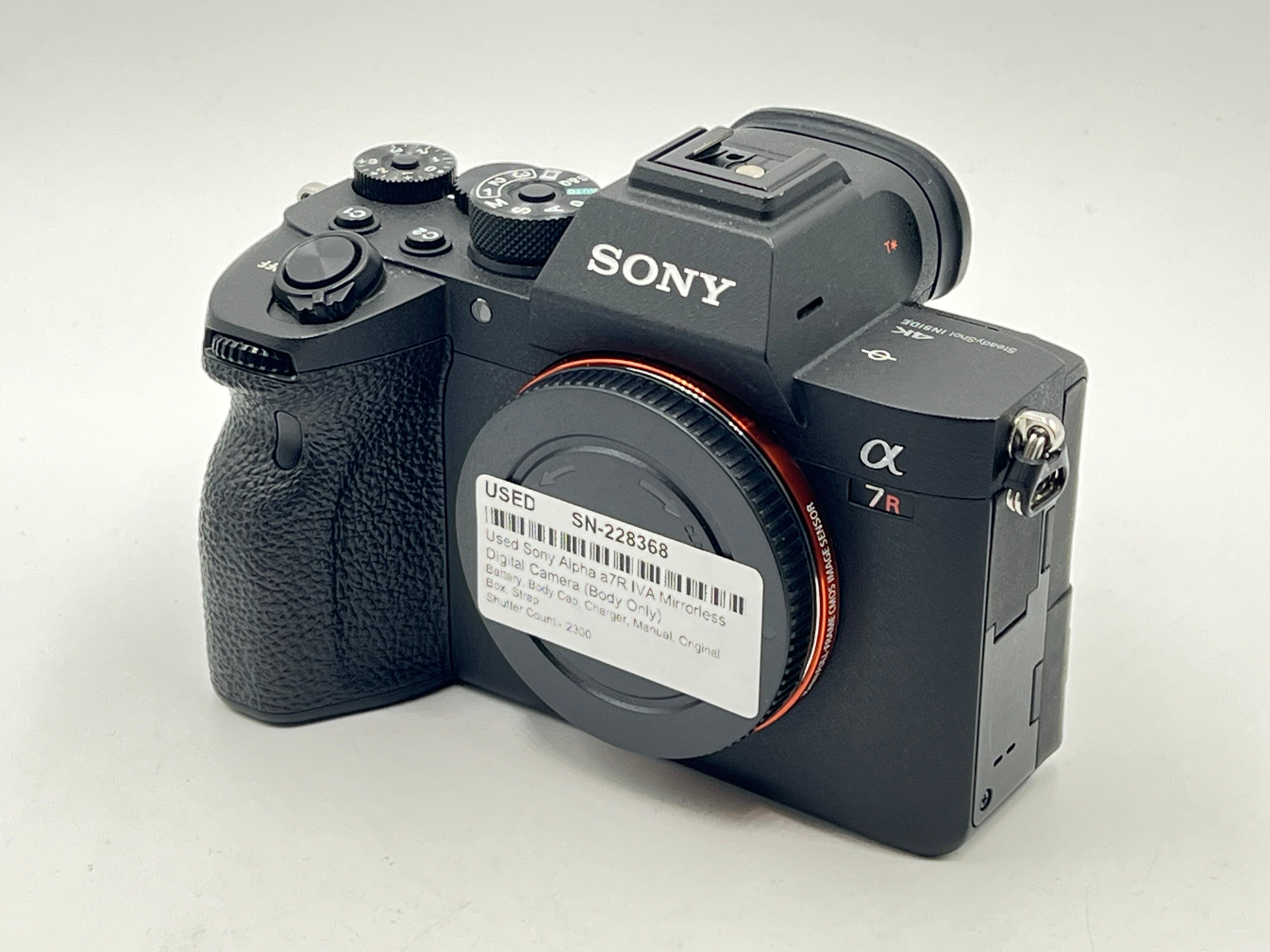 Used Sony Alpha a7R IVA Mirrorless Digital Camera (Body Only)