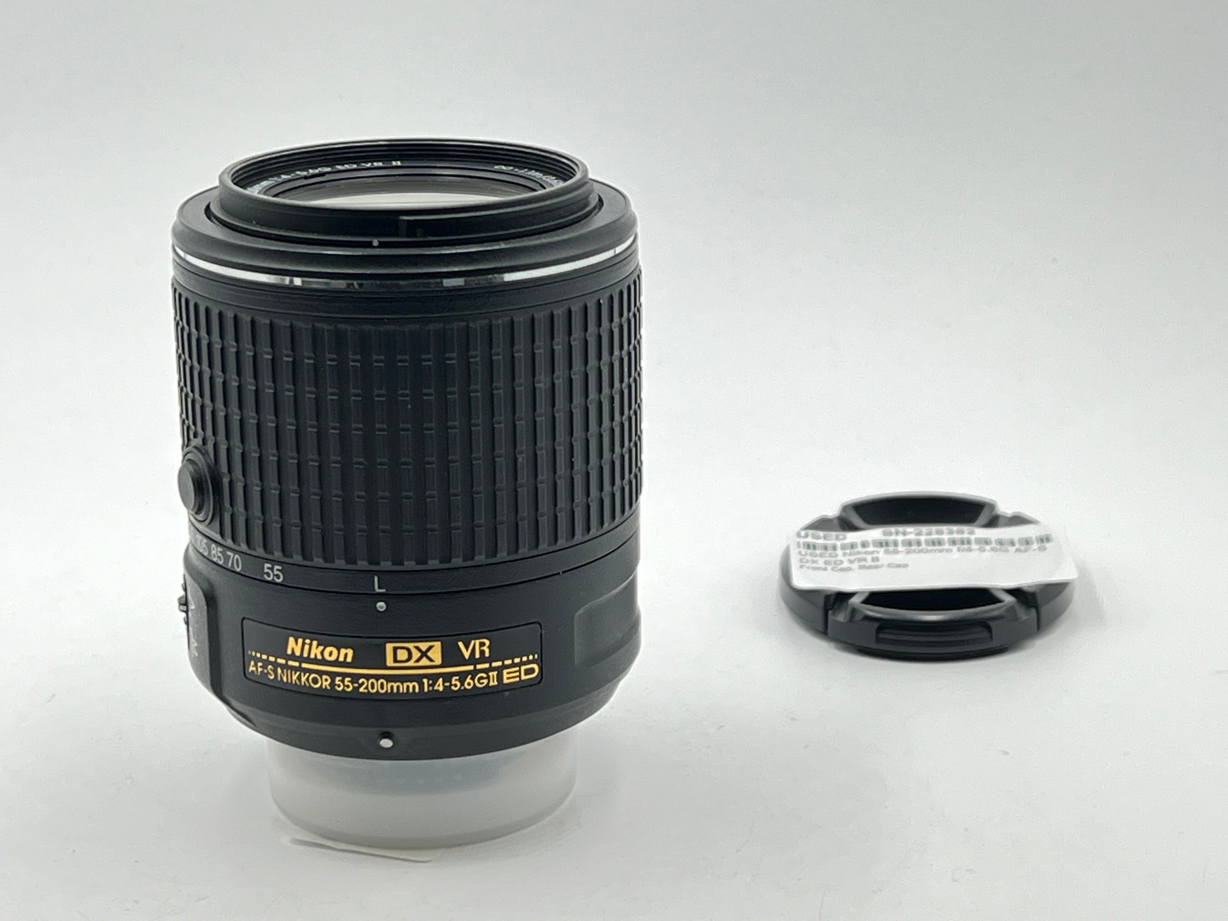 USED Nikon 55-200mm f/4-5.6G AF-S DX ED VR II