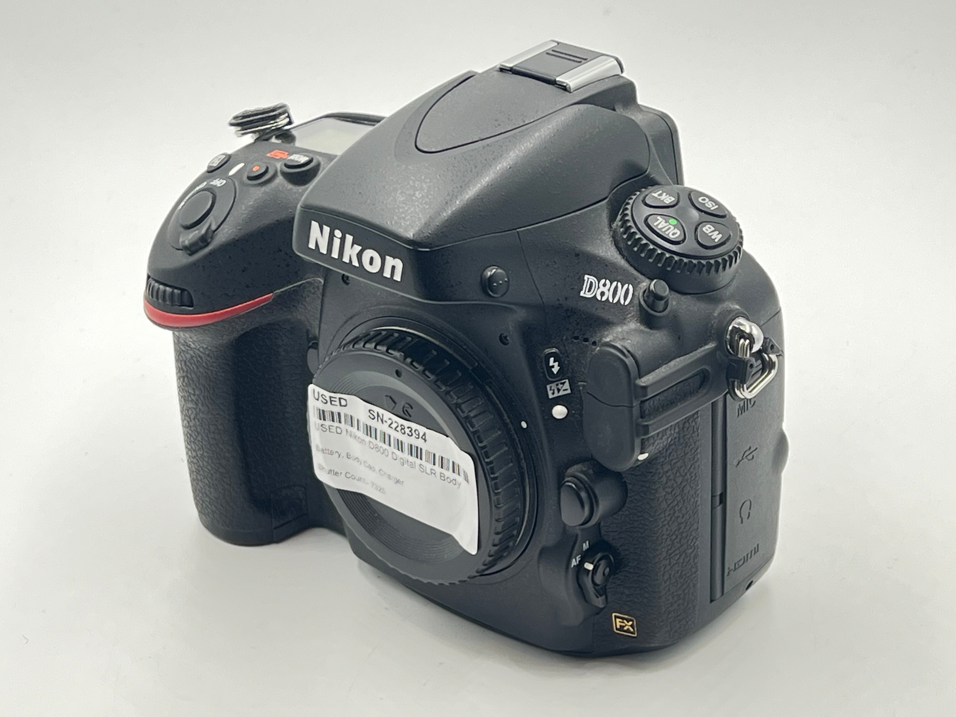 USED Nikon D800 Digital SLR Body