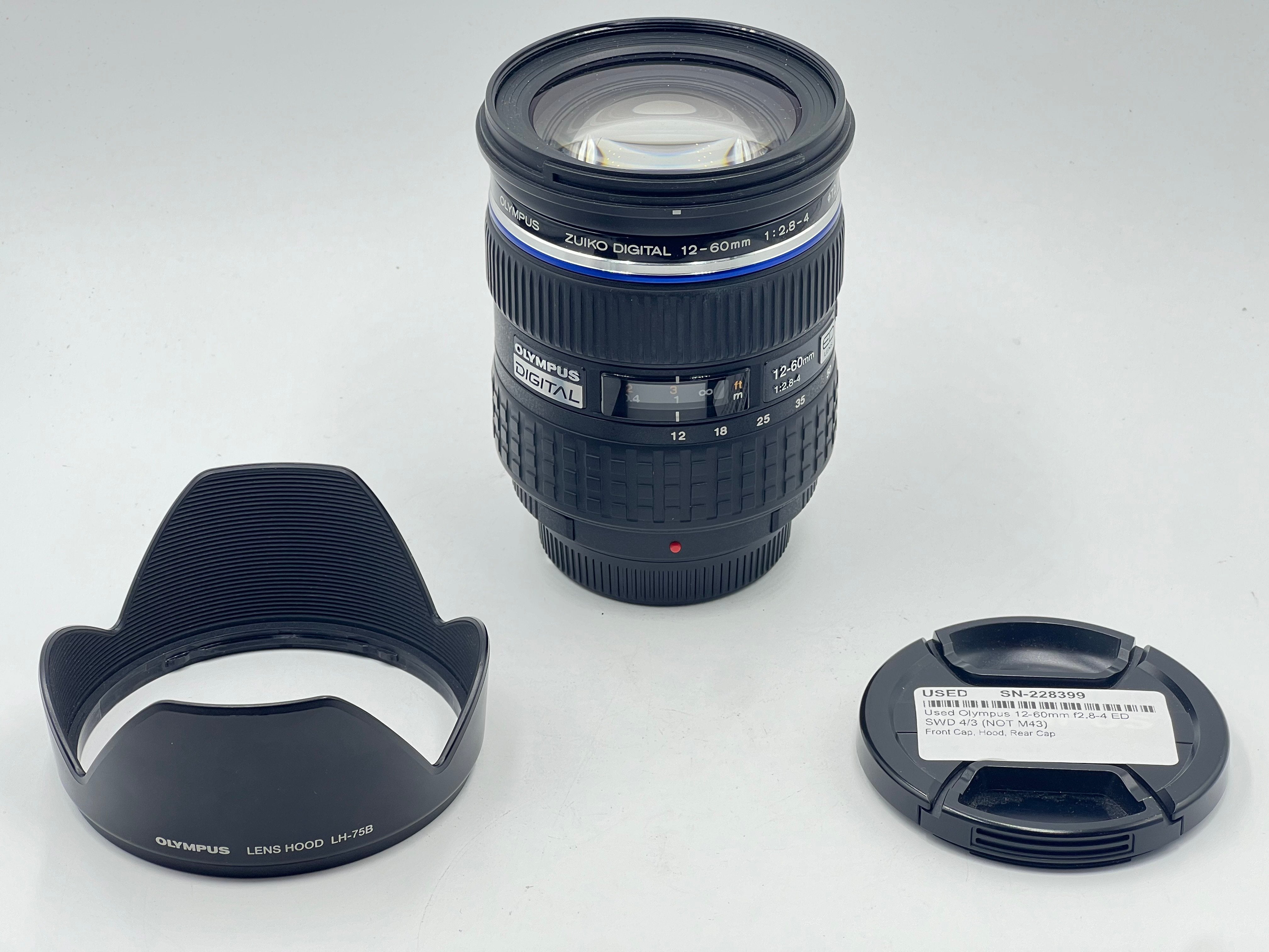 Used Olympus 12-60mm f2.8-4 ED SWD 4/3 (NOT M43)