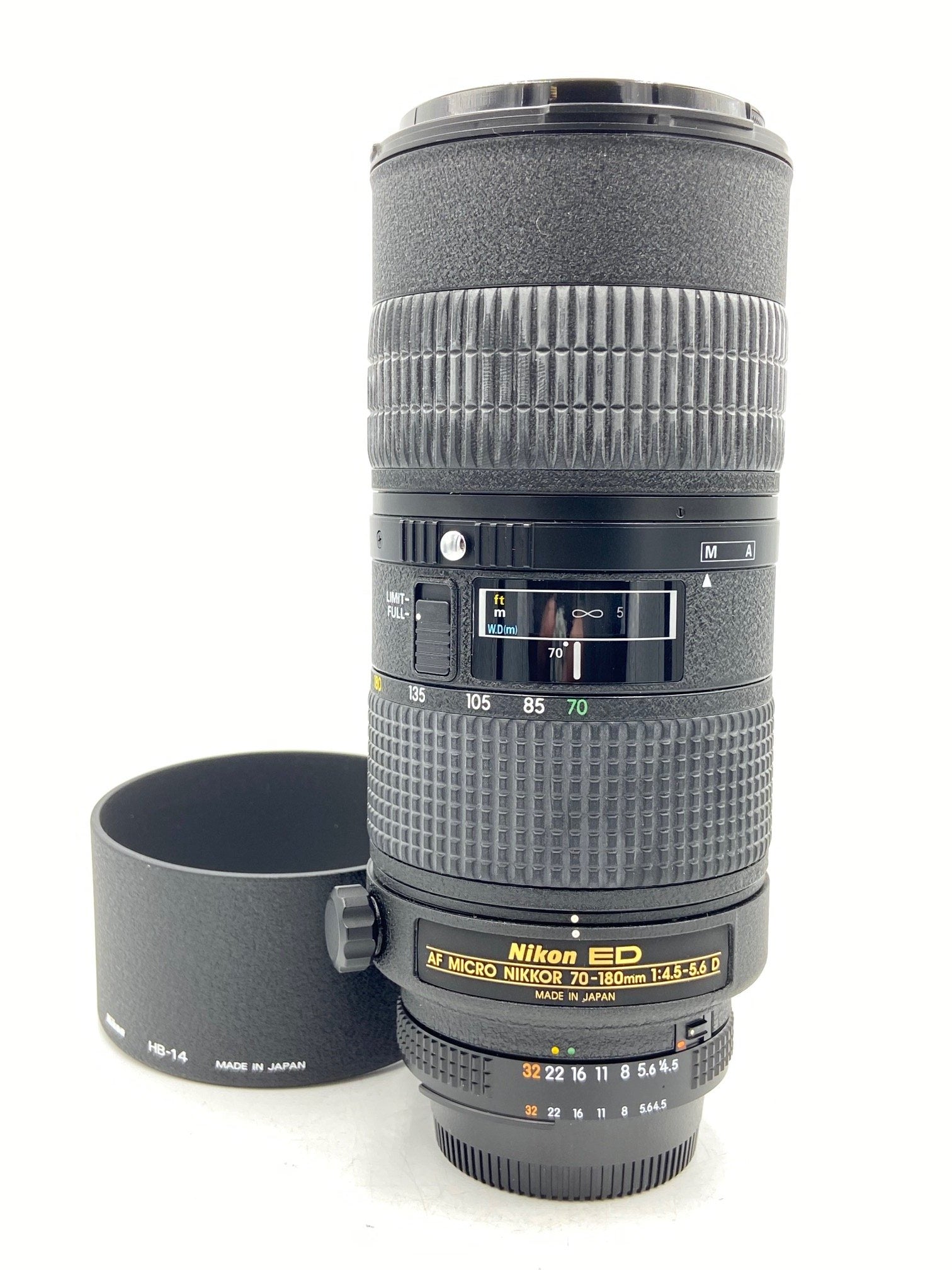 USED Nikon 70-180mm f4.5-5.6 Micro Lens