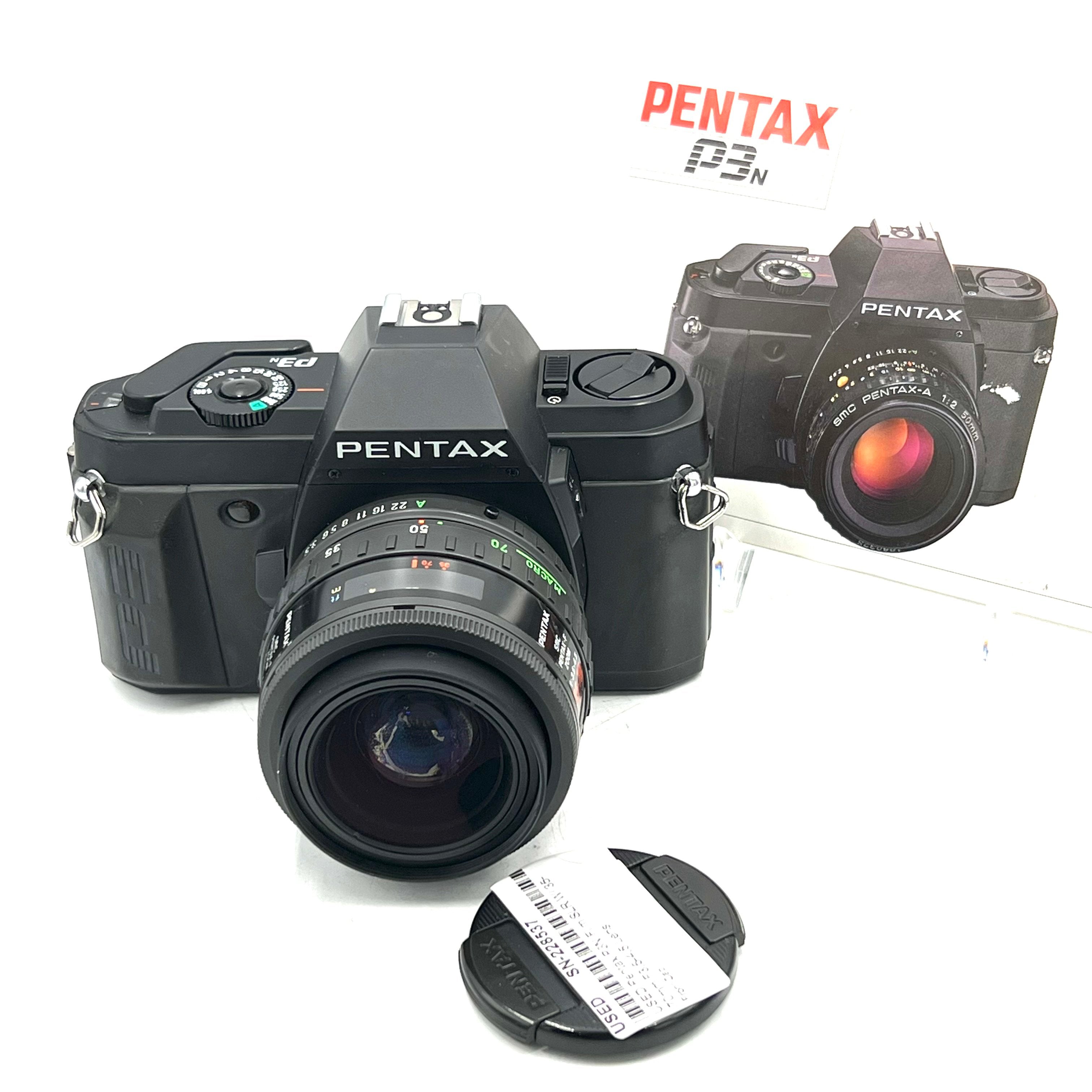 USED Pentax P3N Film SLR W/ 35-70mm F3.5-4.5 Lens