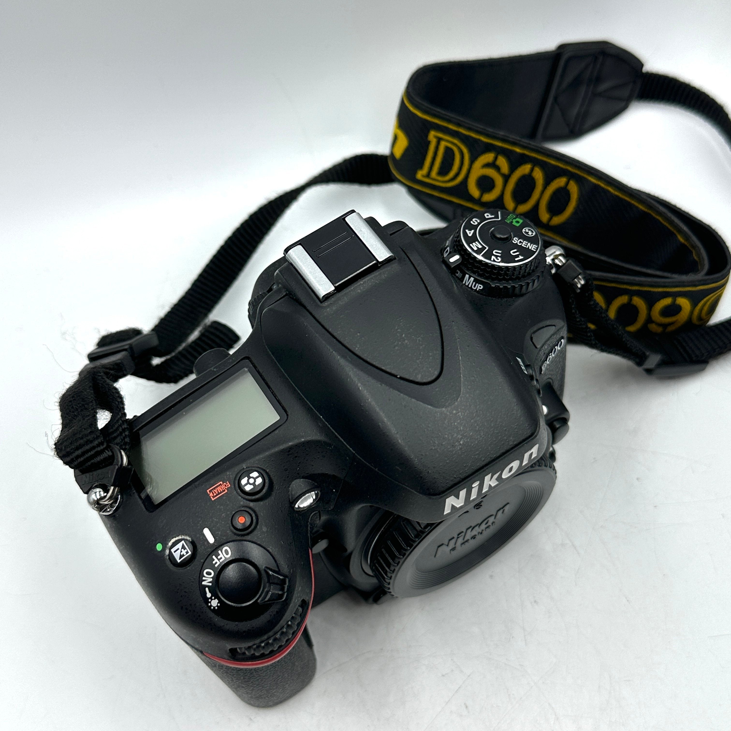 USED Nikon D600 DSLR Camera Body Only