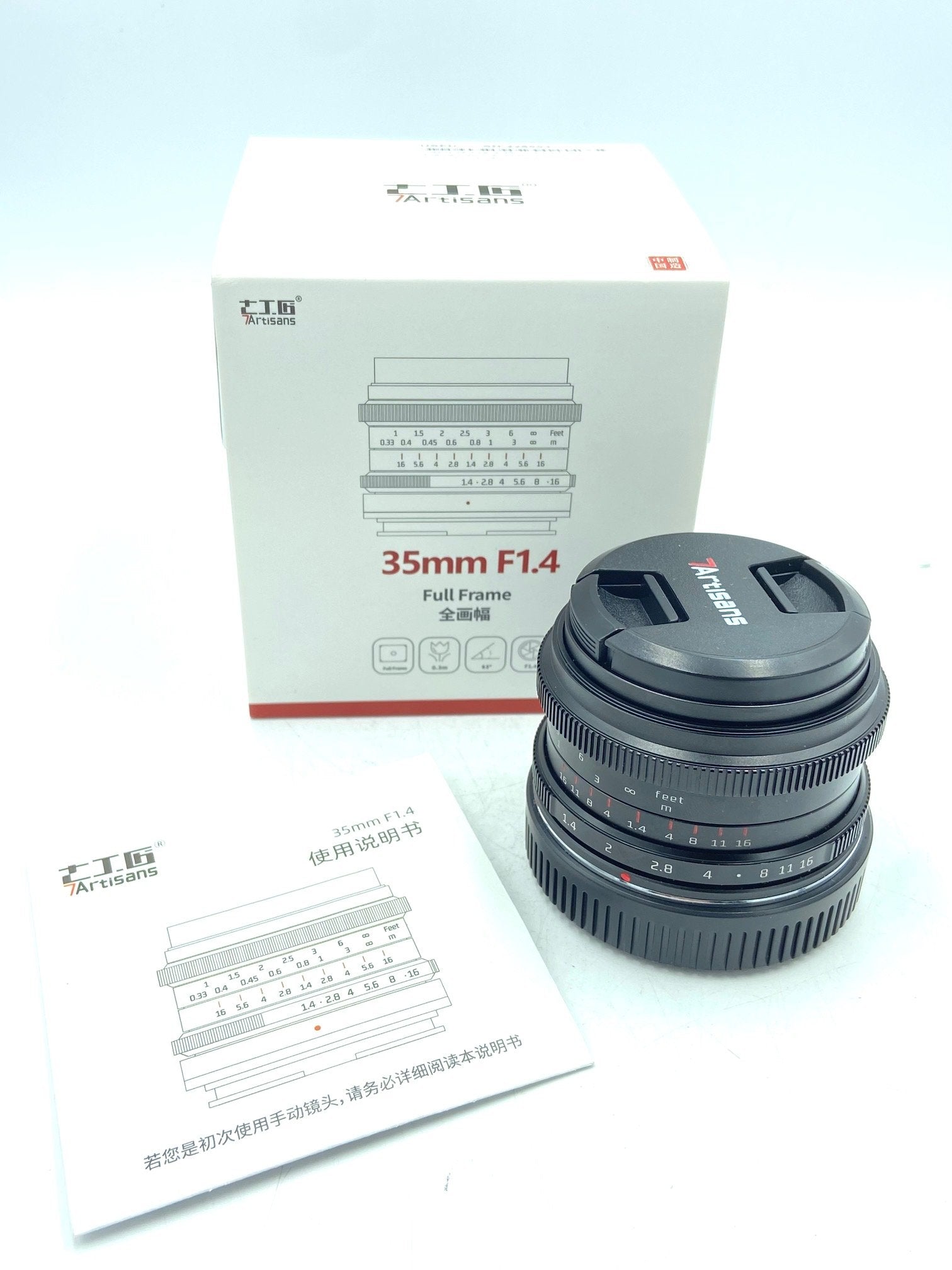 USED 7Artisans 35mm f/1.4 Full Frame Canon EOS R