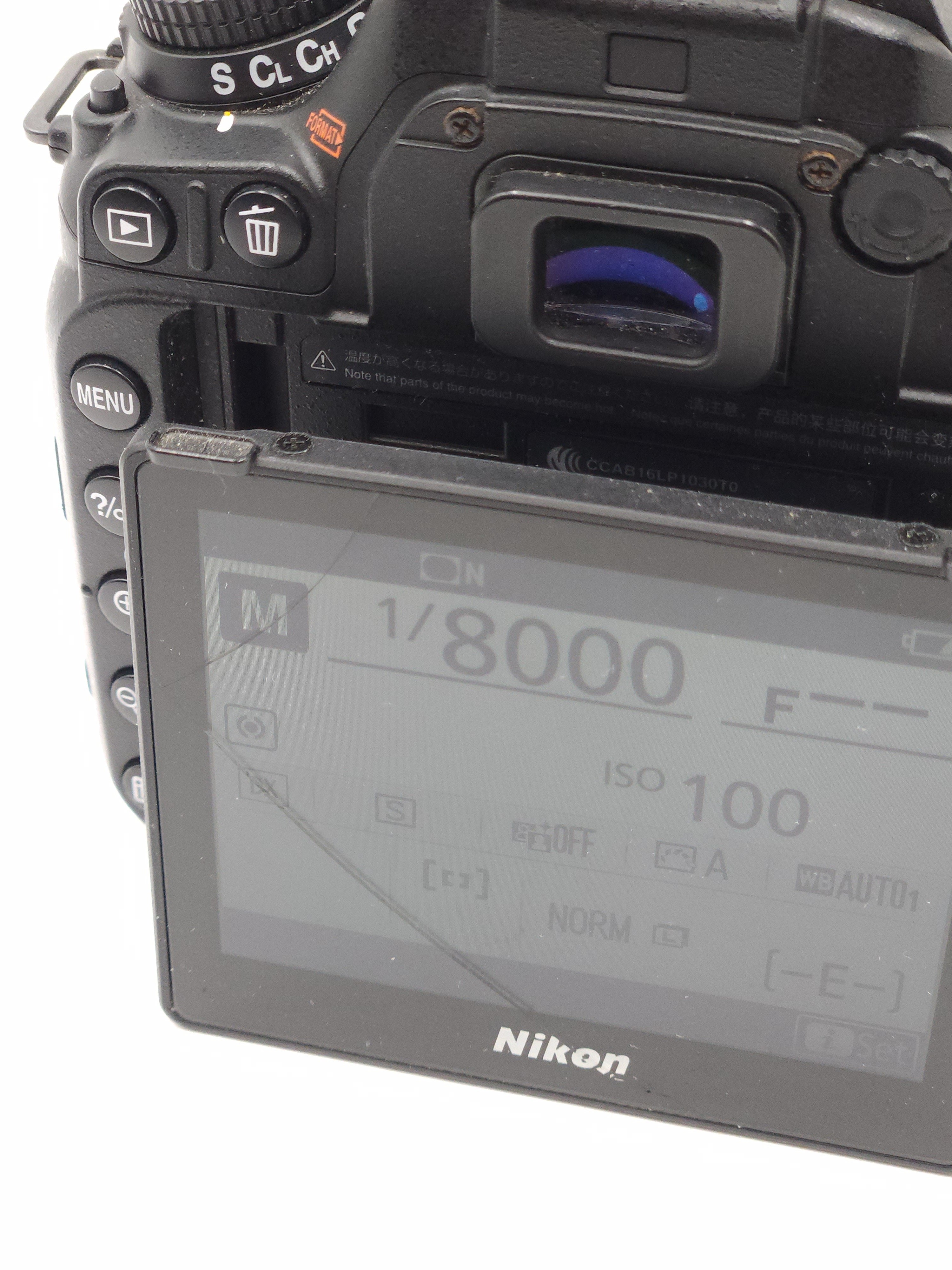 USED Nikon D7500 DX Digital SLR Body