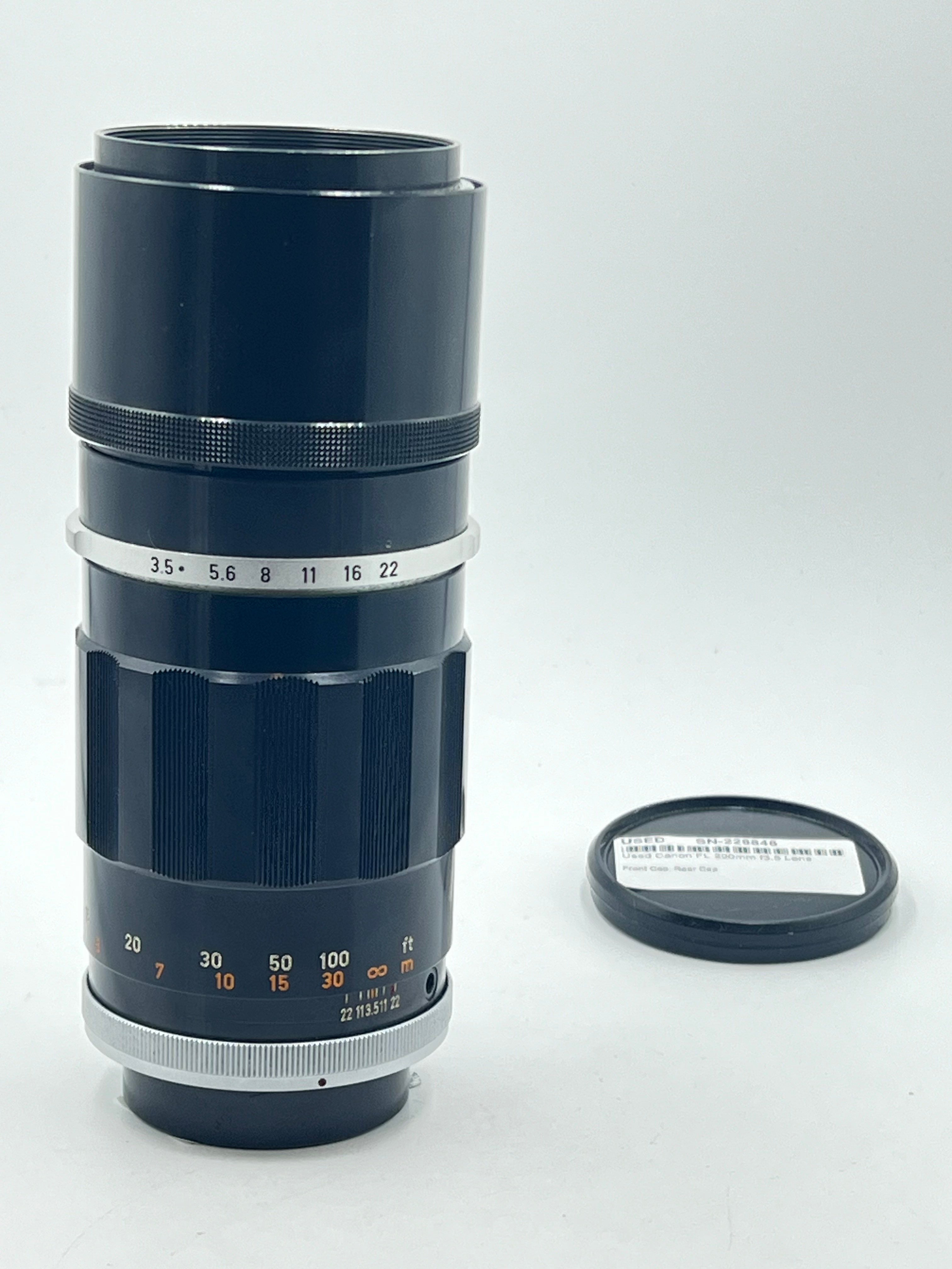 Used Canon FL 200mm f3.5 Lens