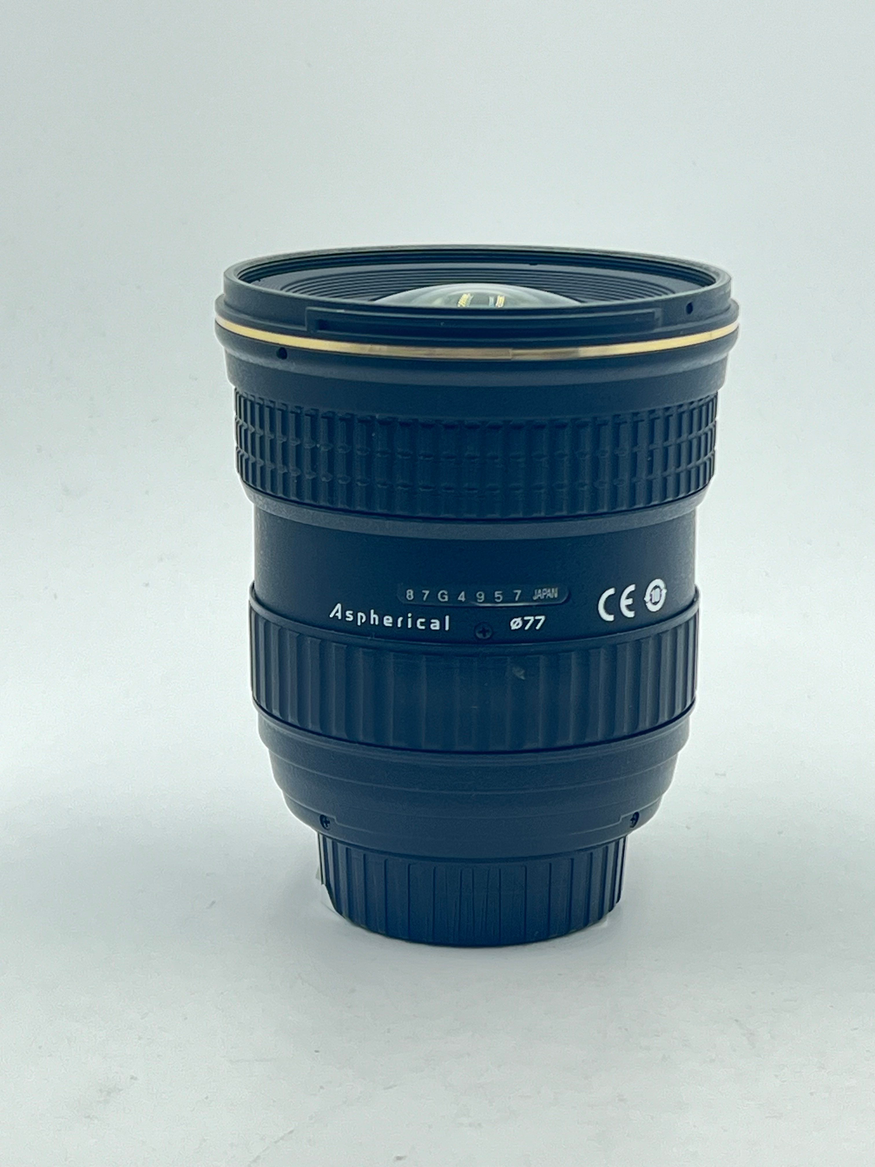 USED Tokina 11-16mm F2.8 AT-X 116 Pro Lens DX II Lens for Nikon