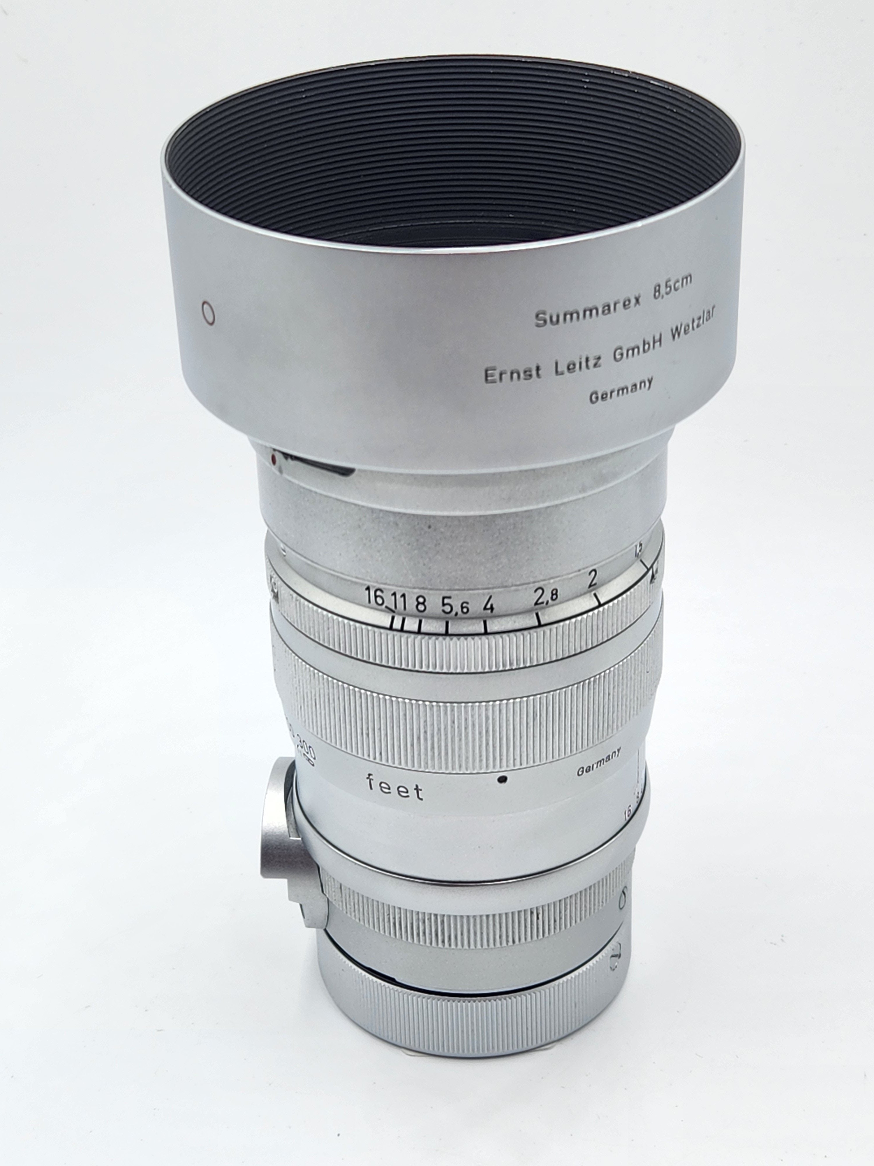 Used Leitz Wetzlar Summarex 8.5 cm (85mm) f/1.5 Portrait Lens w/M Mount