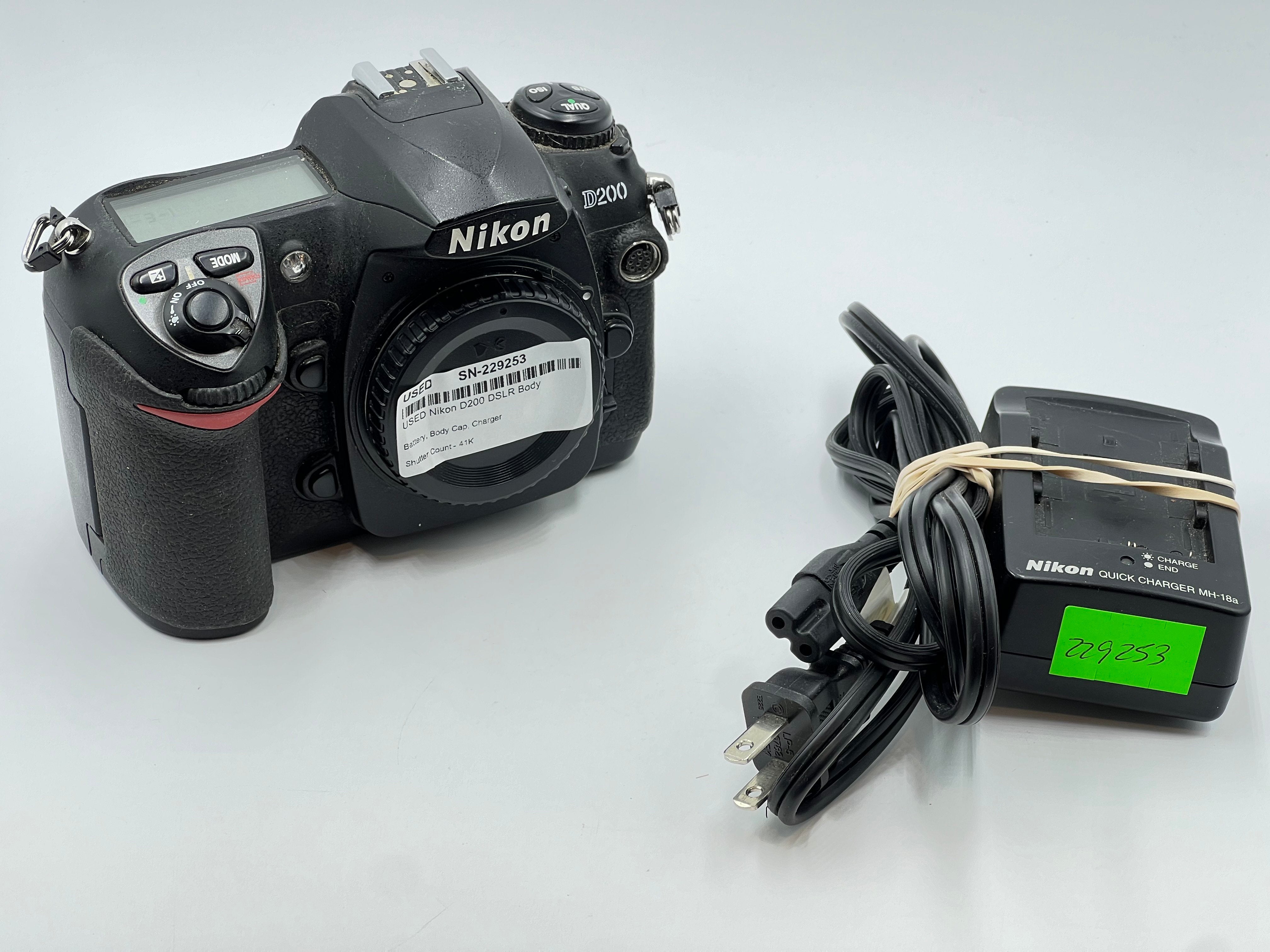 USED Nikon D200 DSLR Body