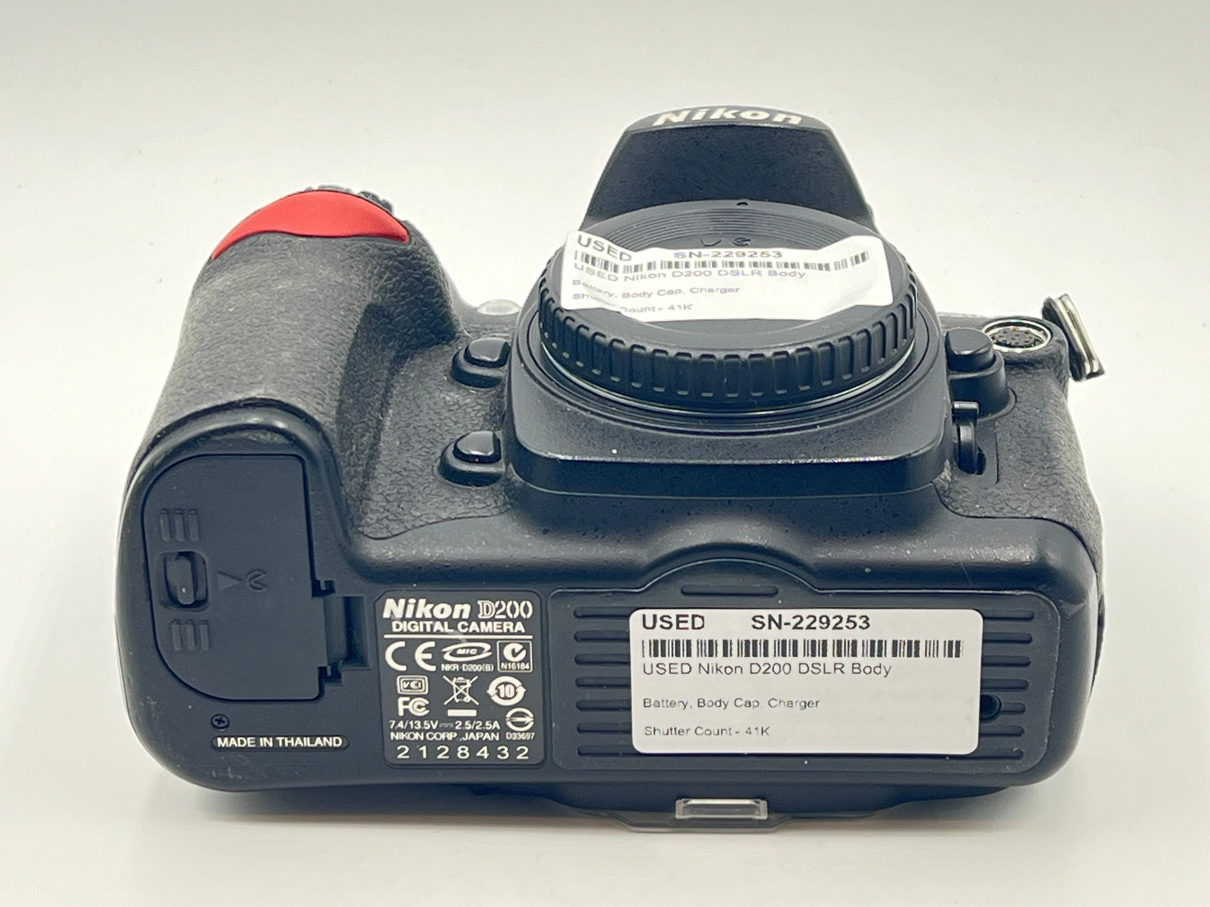 USED Nikon D200 DSLR Body