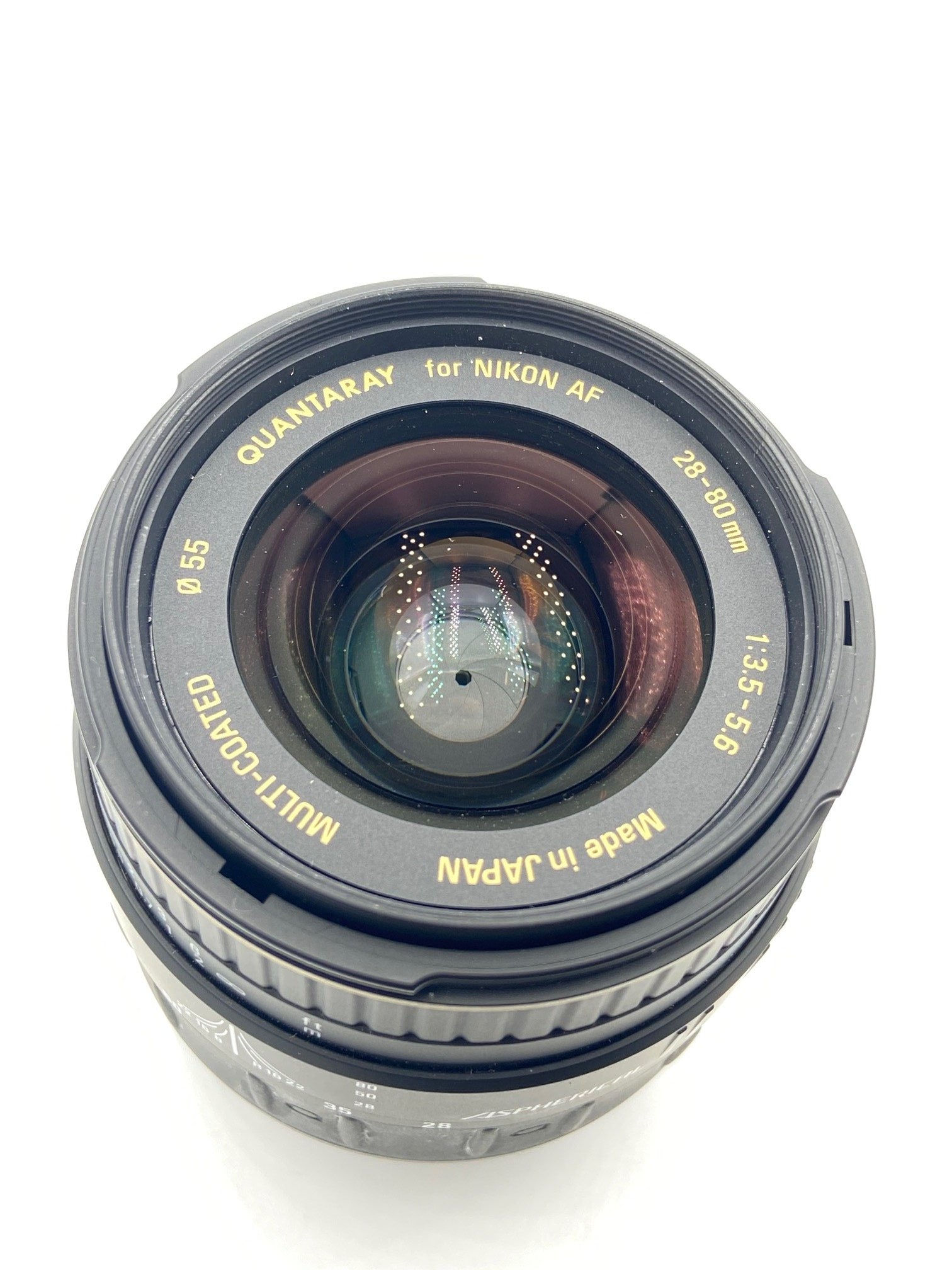 USED Quantaray 28-80mm f/3.5-5.6 Lens for Nikon F Mount