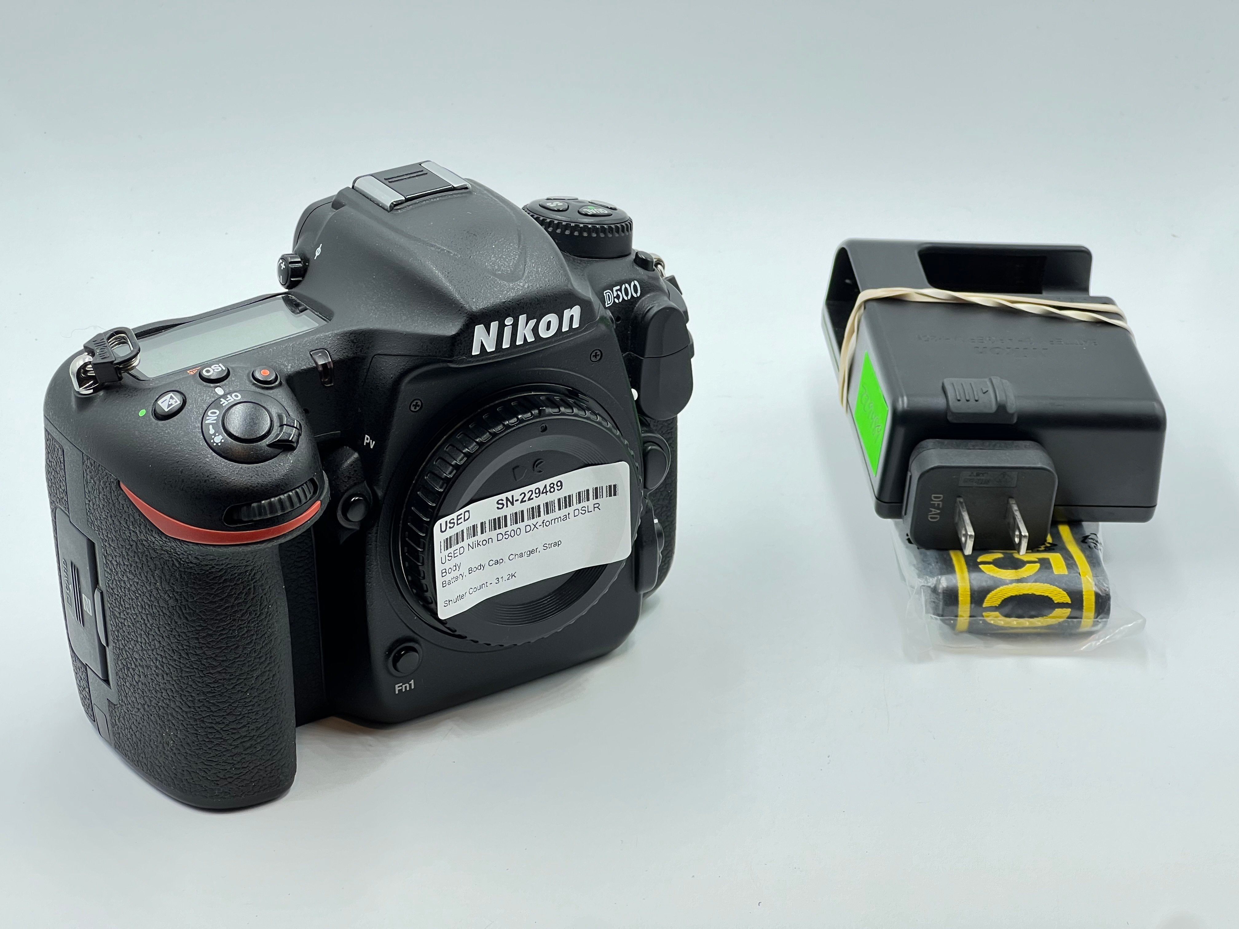 USED Nikon D500 DX-format DSLR Body