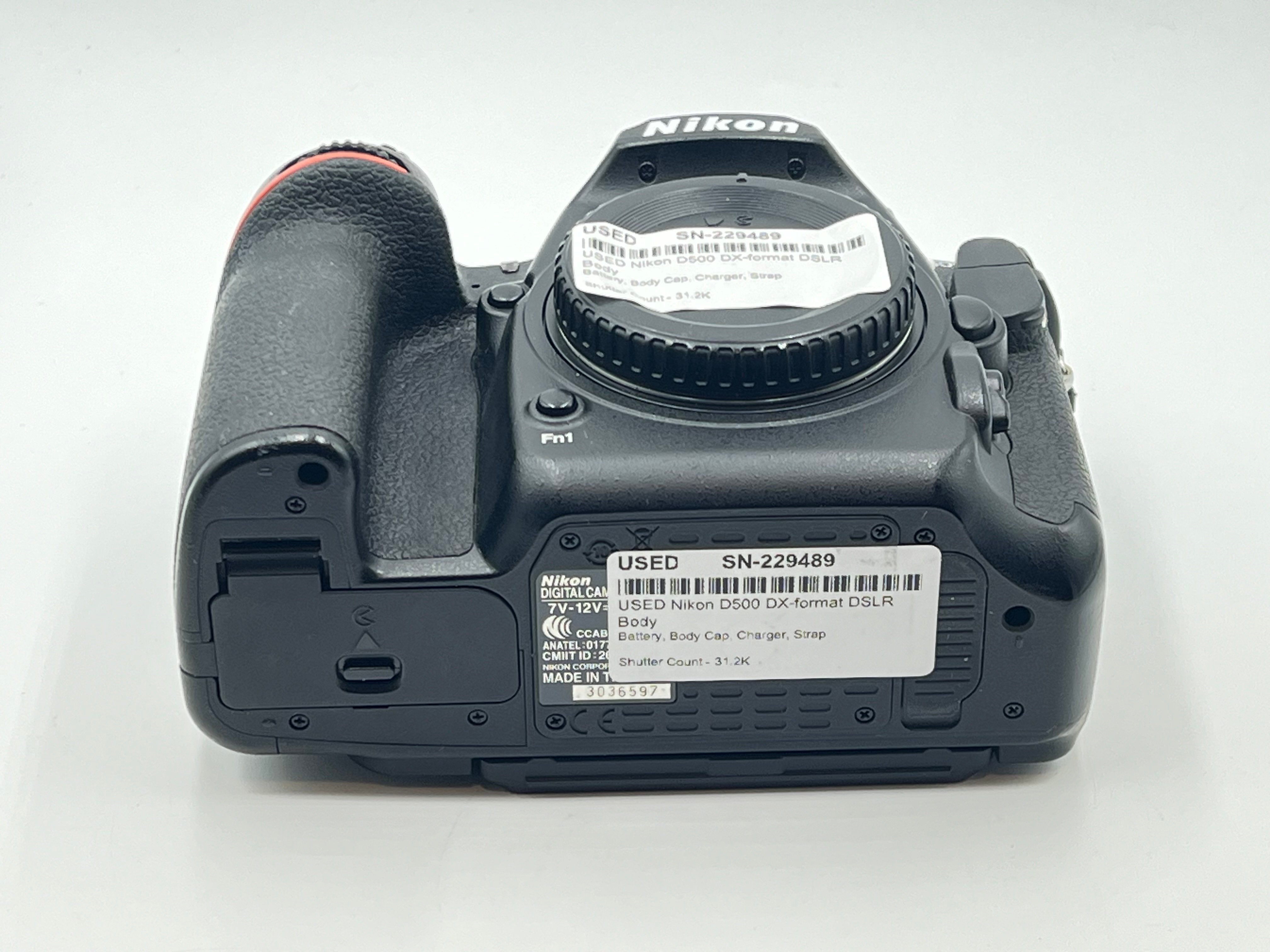 USED Nikon D500 DX-format DSLR Body