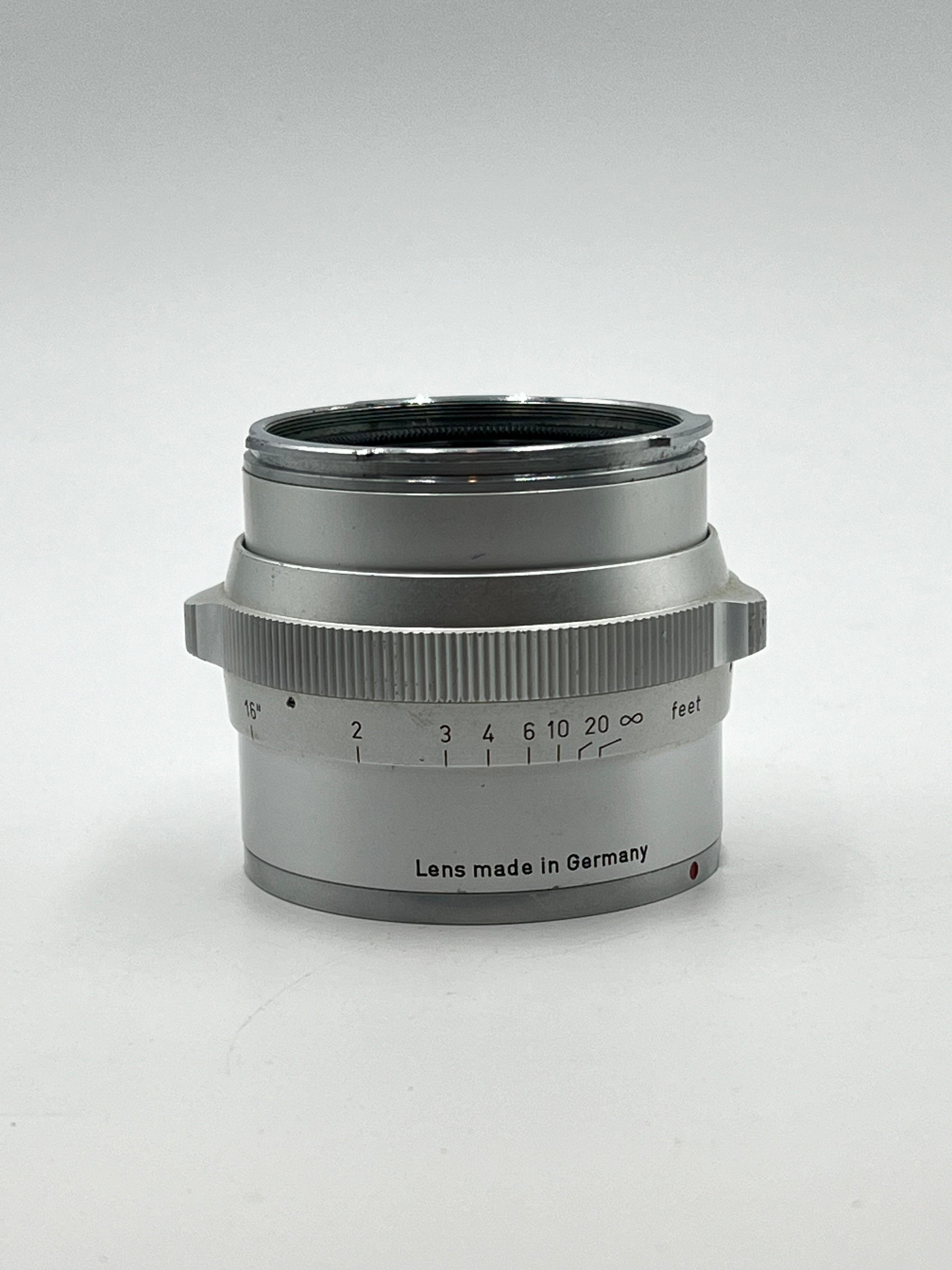 Used Carl Zeiss Distagon 35mm F/4 Lens For Contarex Bullseye Camera