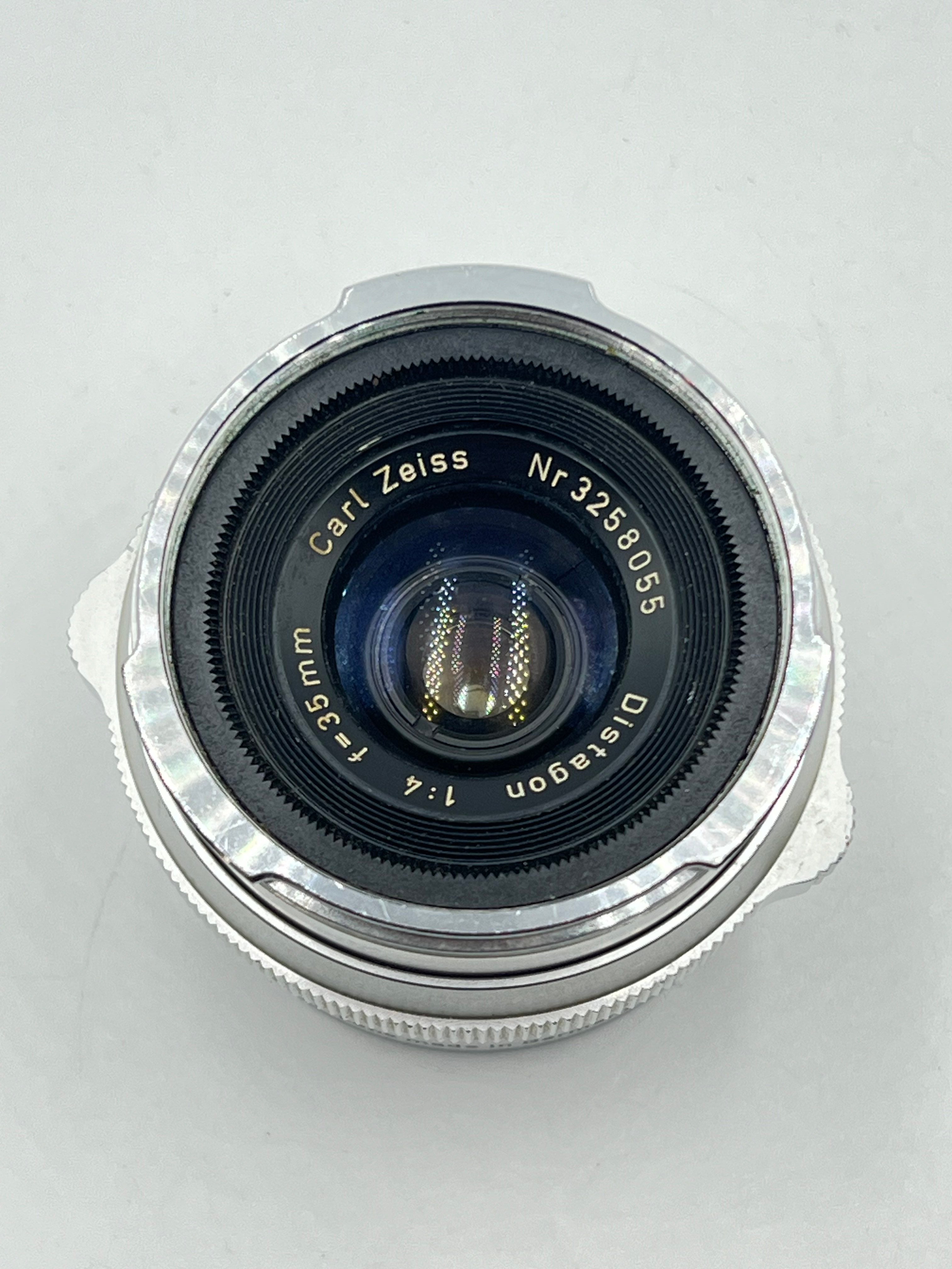 Used Carl Zeiss Distagon 35mm F/4 Lens For Contarex Bullseye Camera