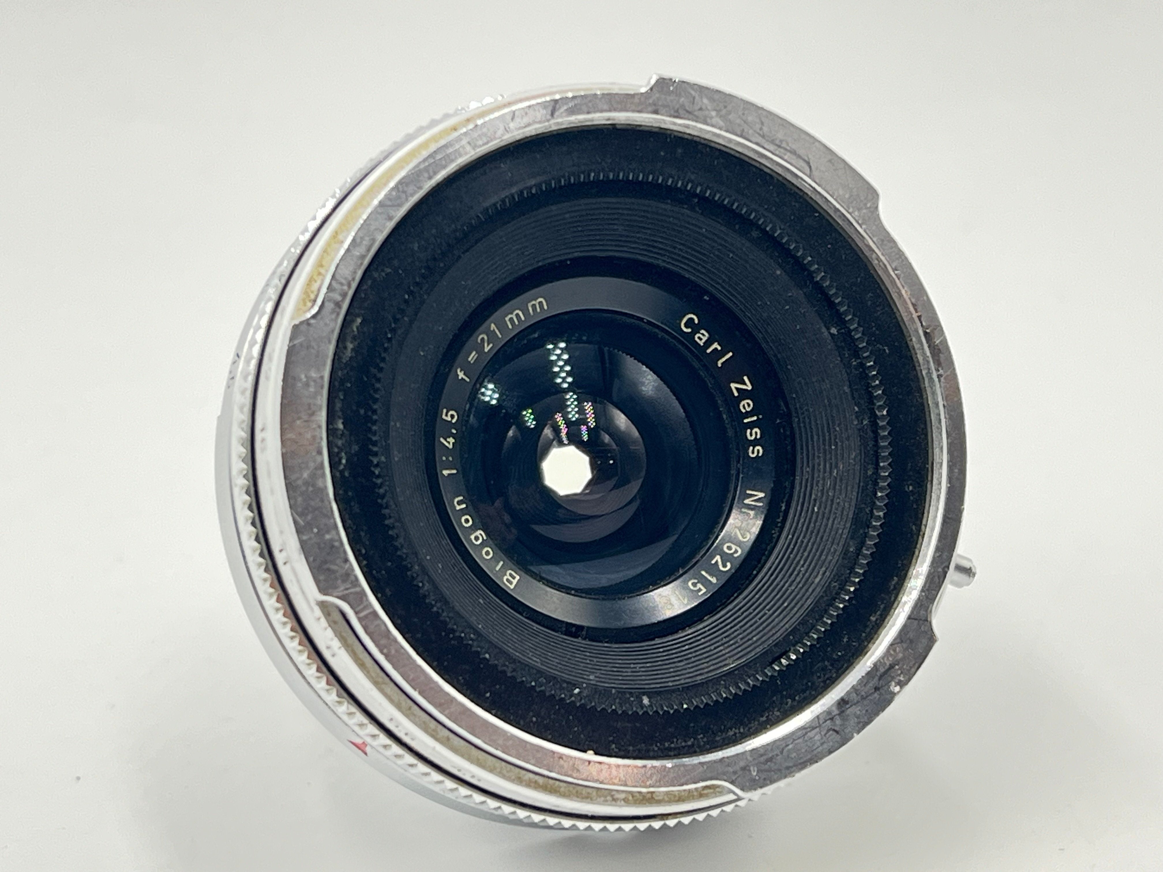 Used Carl Zeiss Biogon 21mm F/4.5 Lens For Contarex Bullseye Camera