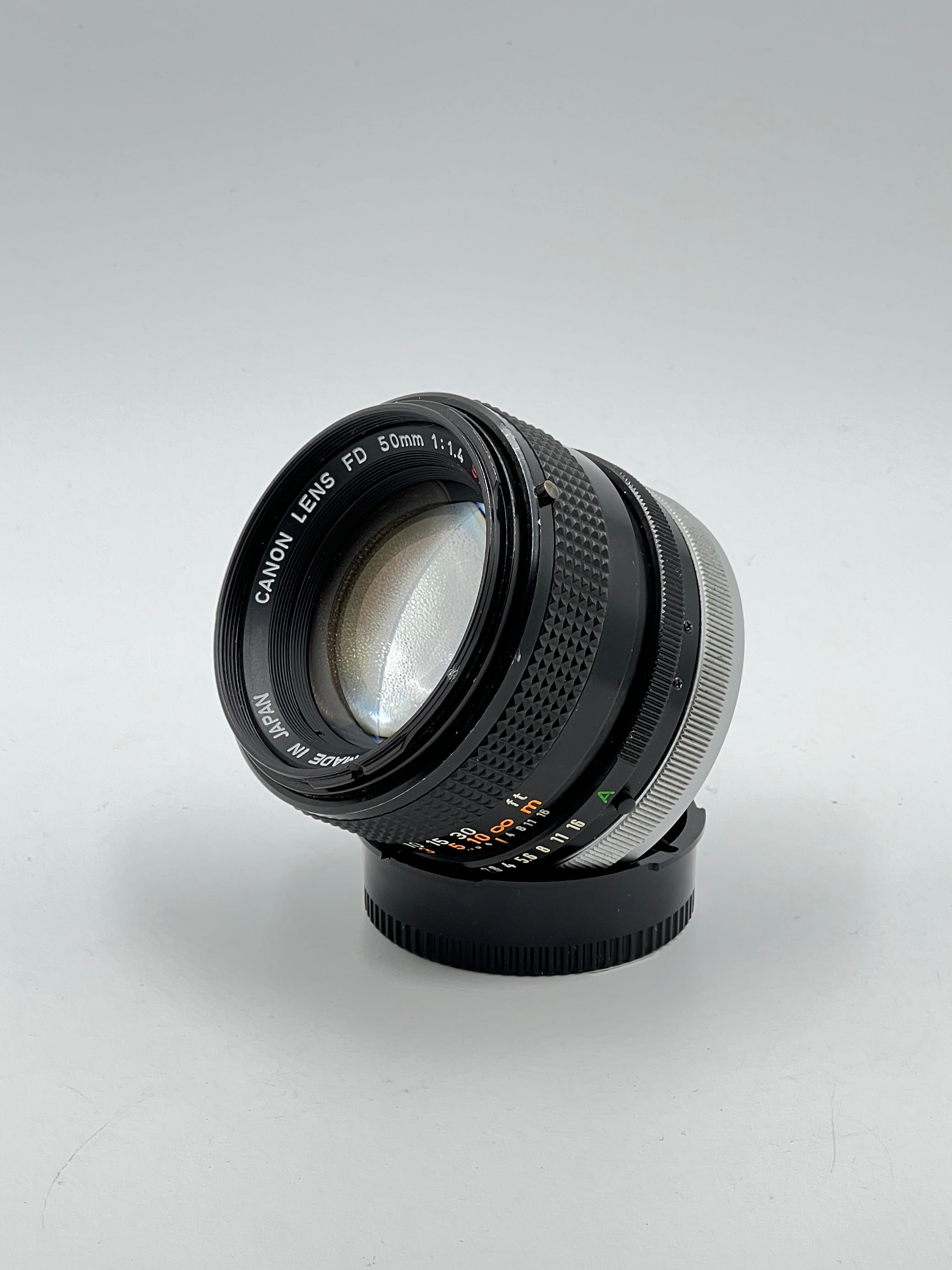 Used Canon 50mm f1.4 SSC FD Lens