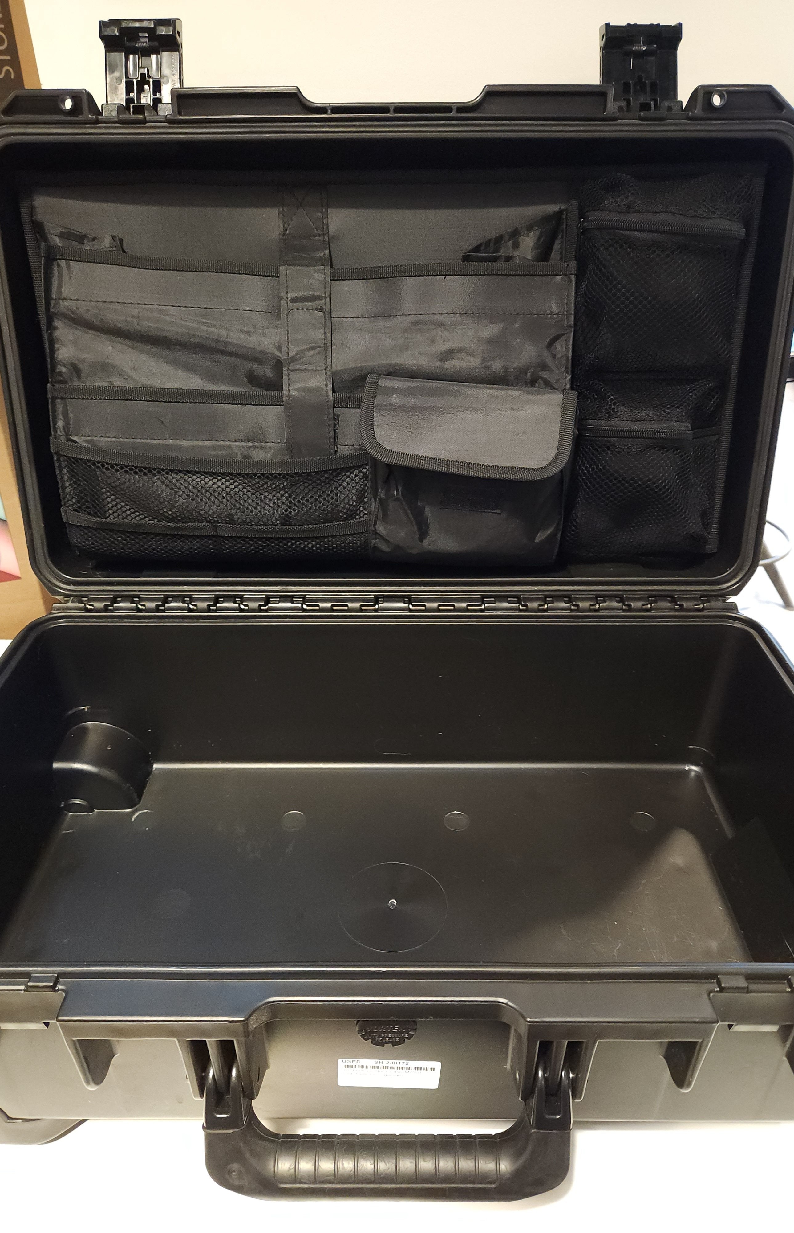 Used Pelican Storm Case iM2500 (With Mesh Lid Organizer)