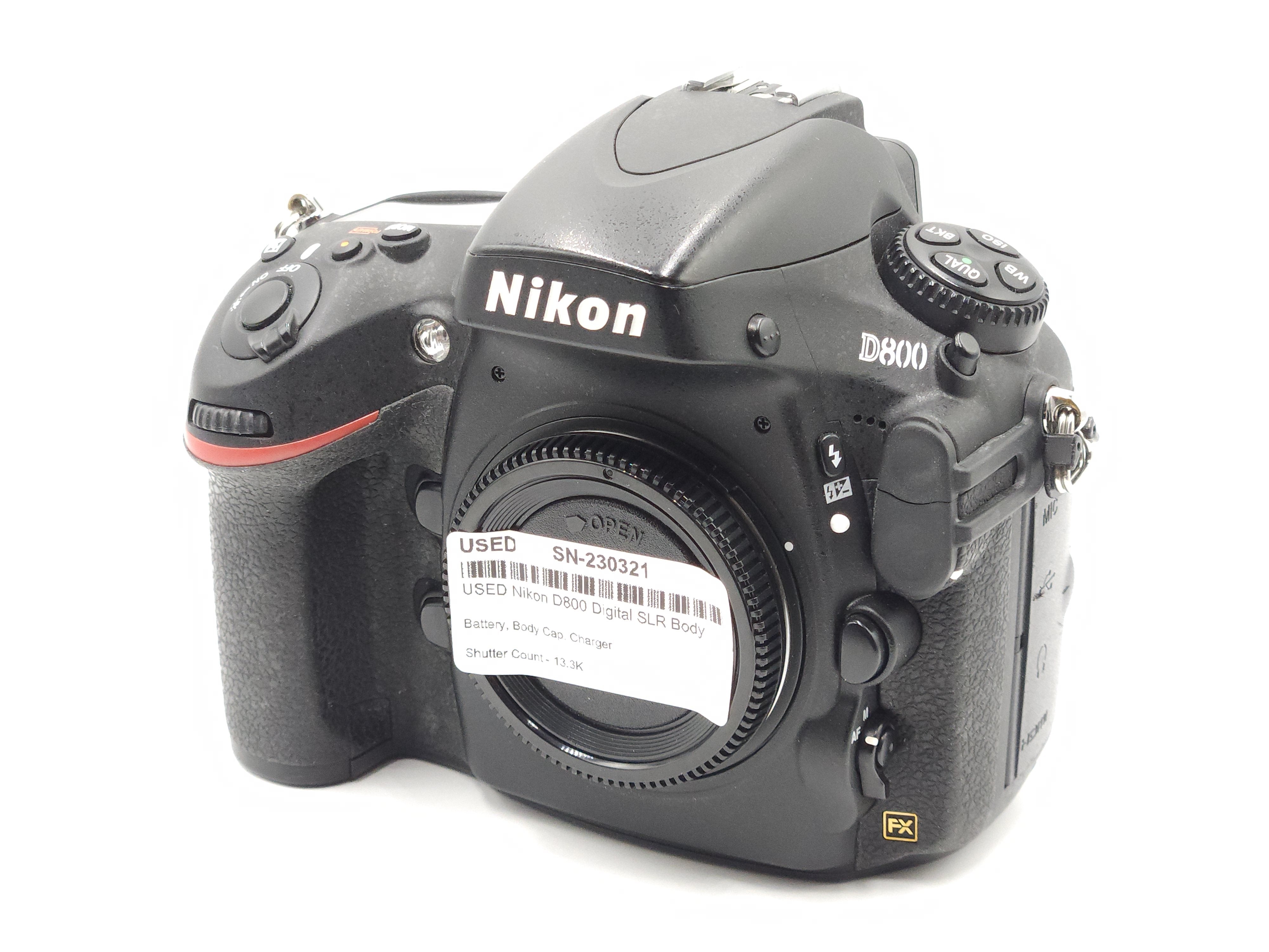 USED Nikon D800 Digital SLR Body