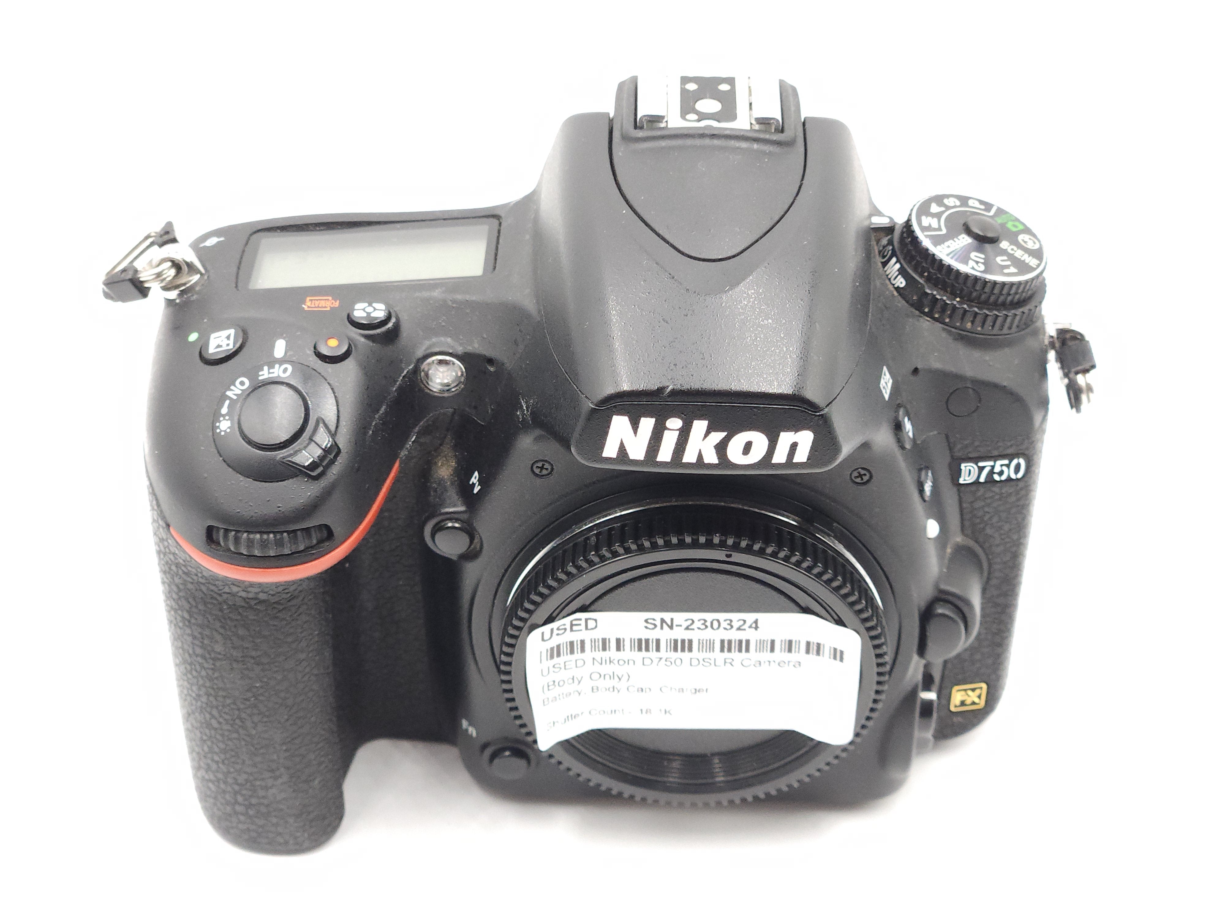 USED Nikon D750 DSLR Camera (Body Only)