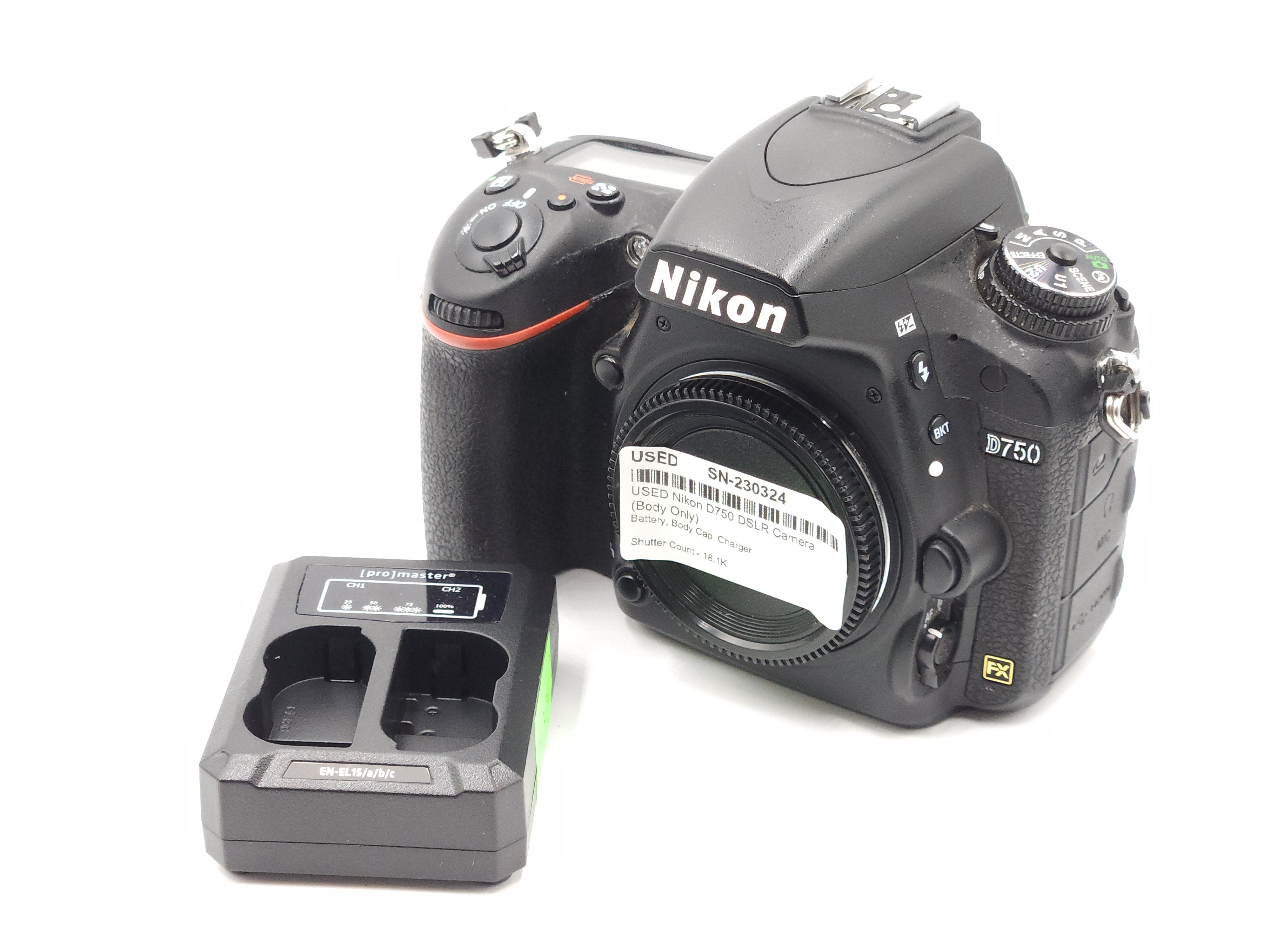 USED Nikon D750 DSLR Camera (Body Only)