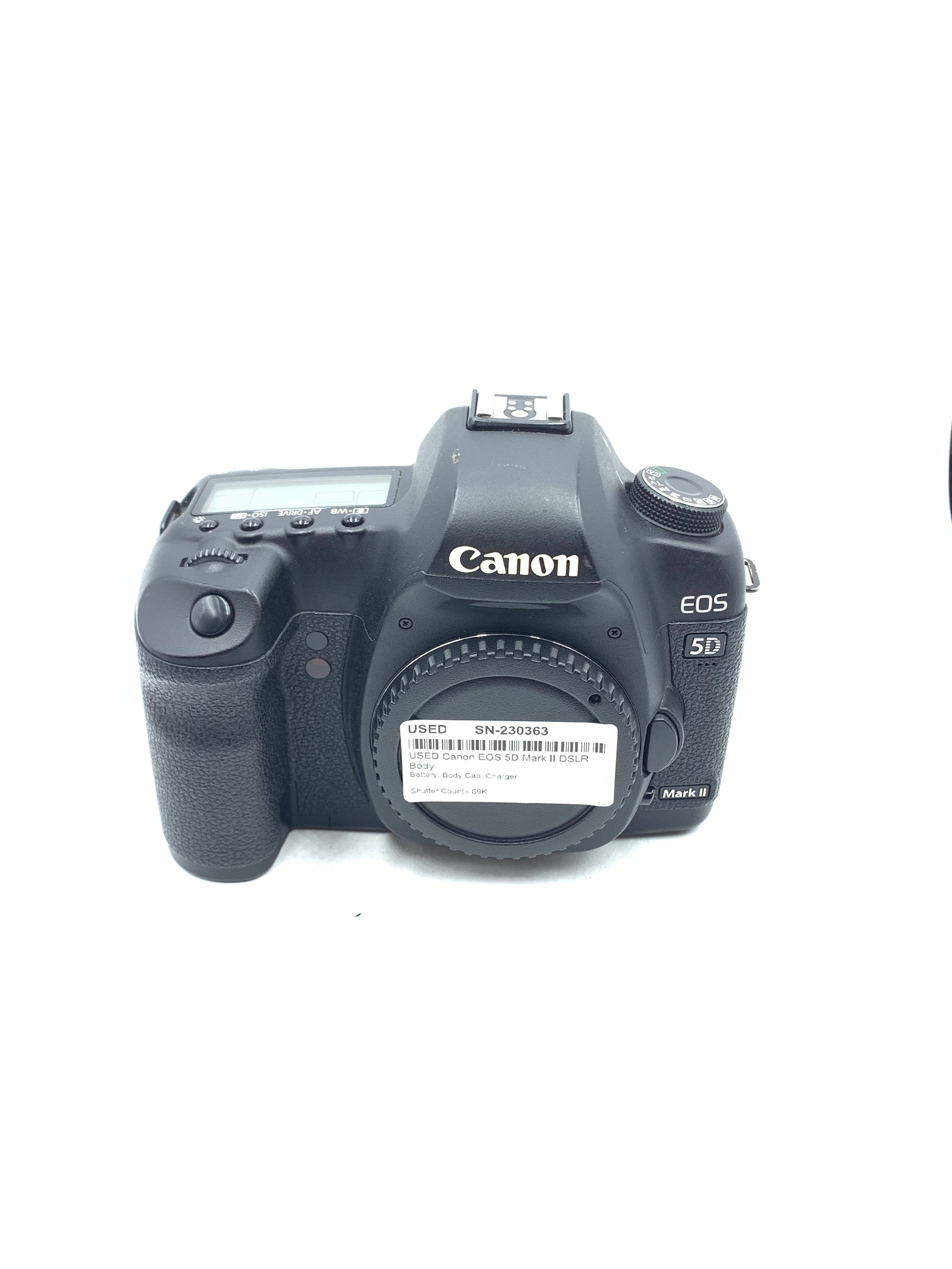 USED Canon EOS 5D Mark II DSLR Body