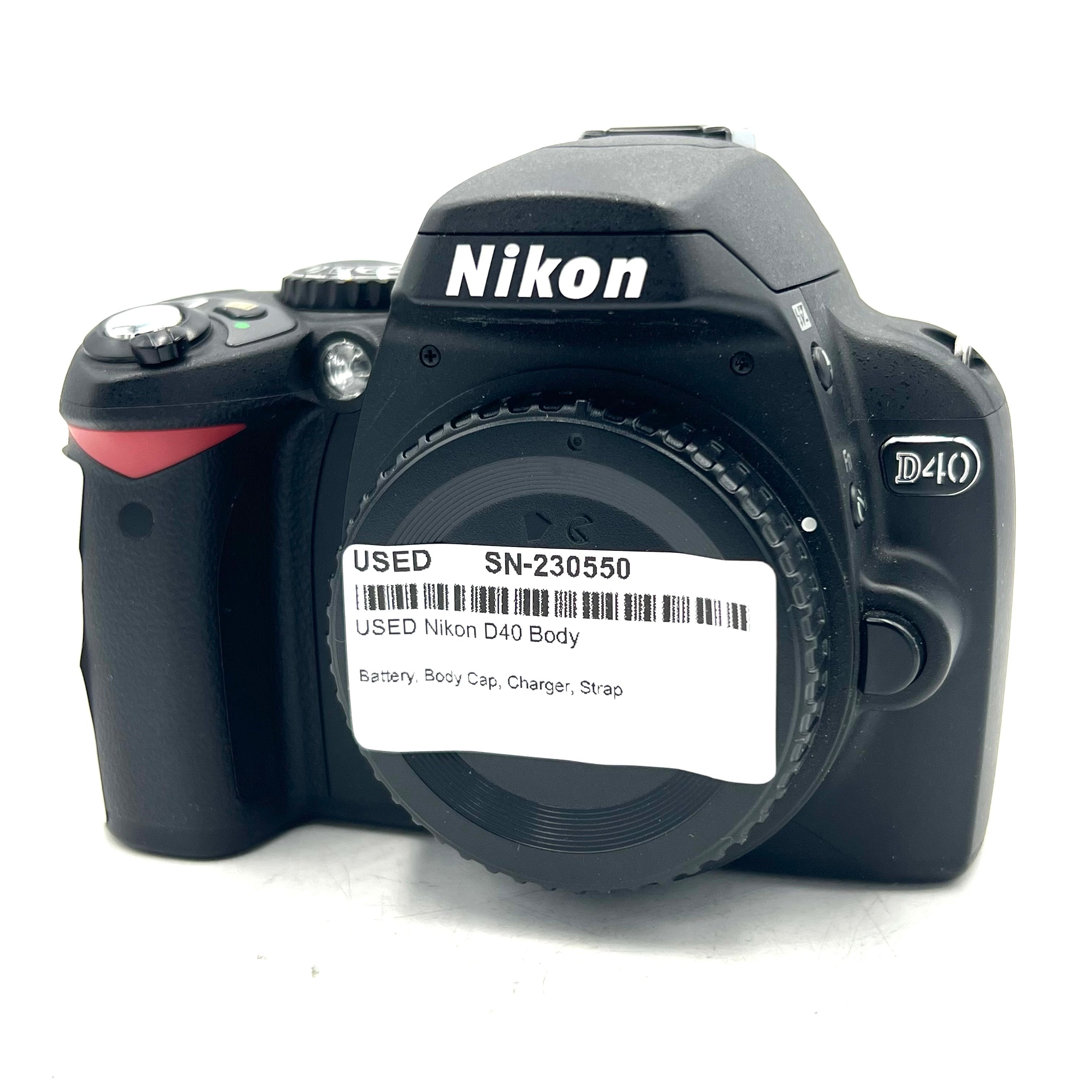 USED Nikon D40 Body