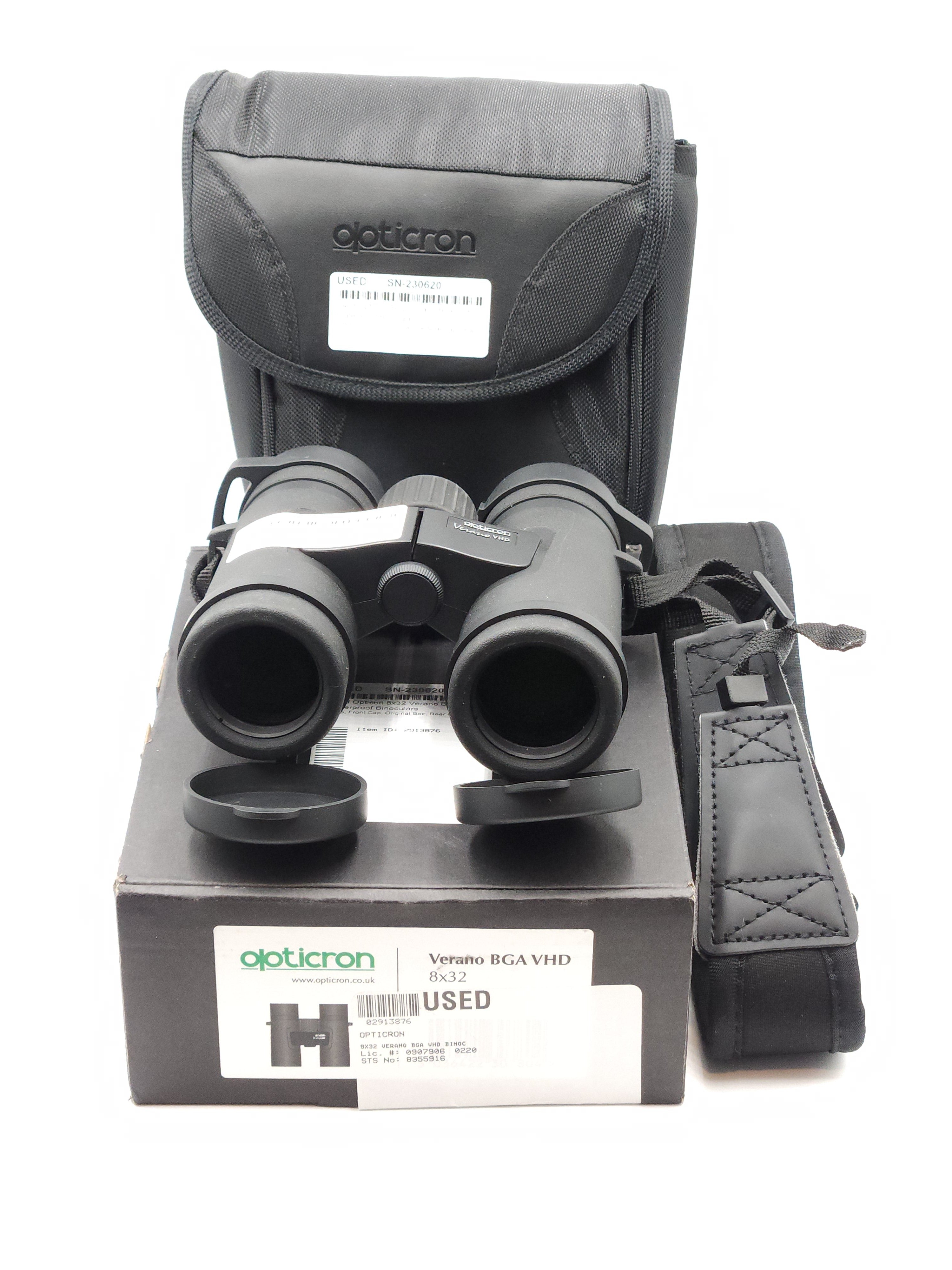 Used Opticon 8x32 Verano BGA VHD Waterproof Binoculars