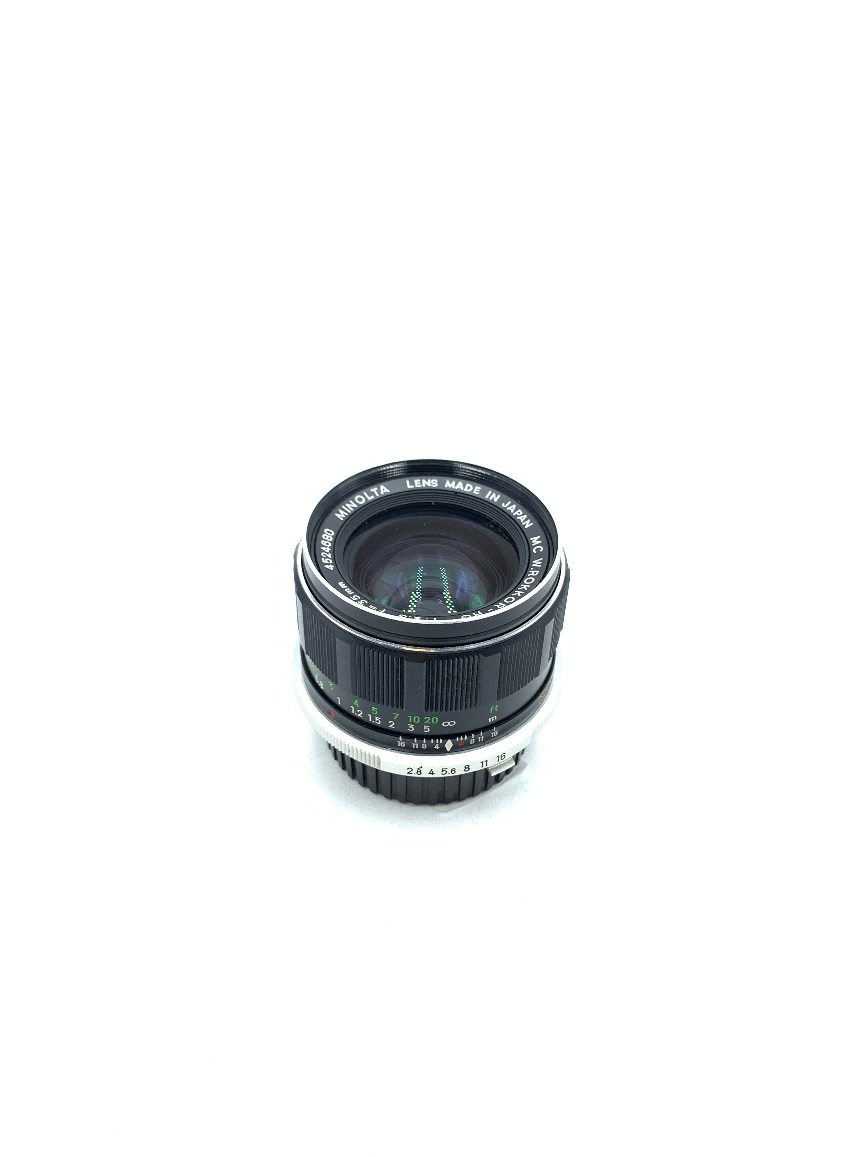 USED Minolta Rokkor HG 35mm f2.8 MF Lens