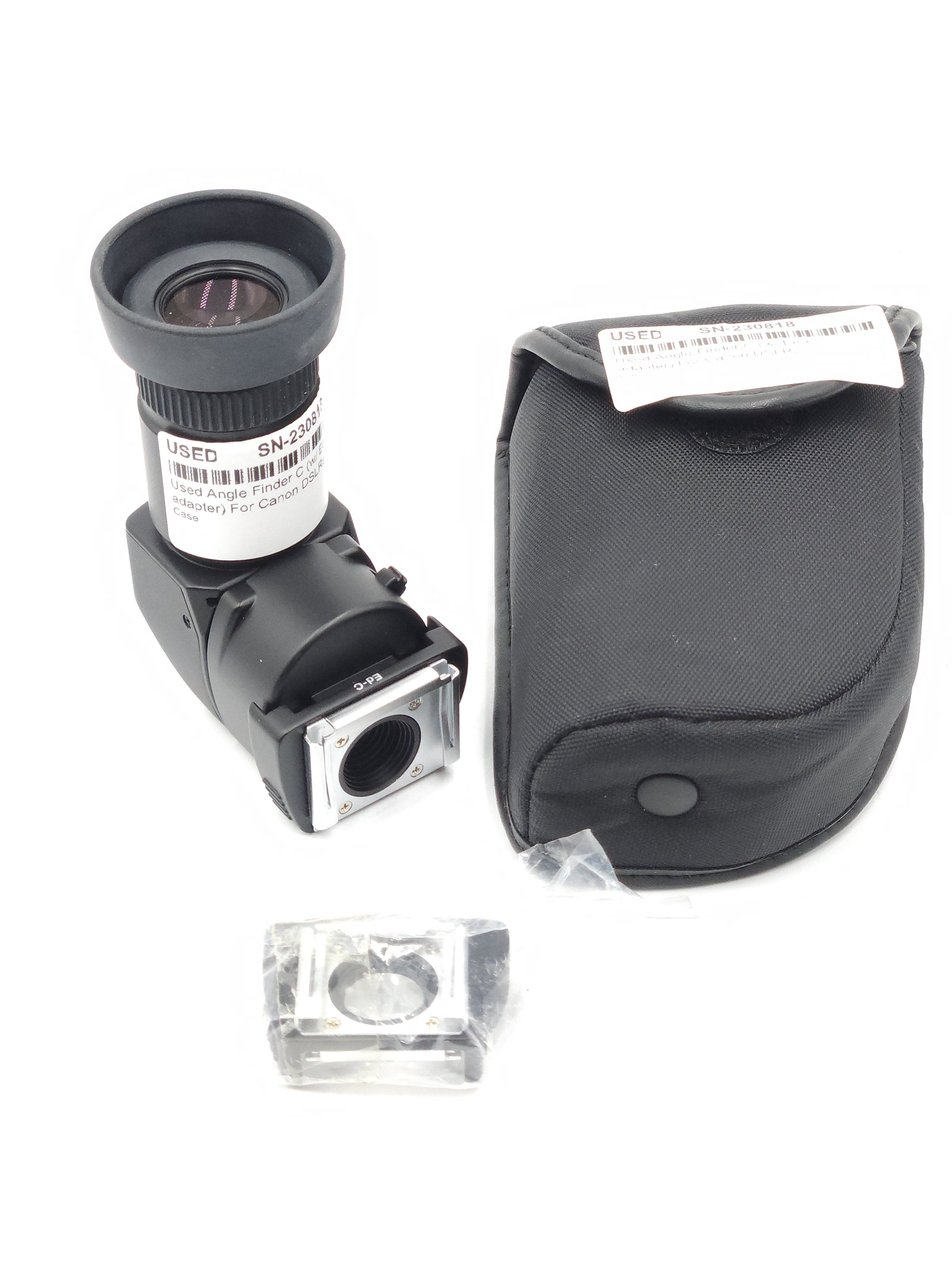 Used Angle Finder C (w/ Ed-C & Ec-C adapters) For Canon DSLRs