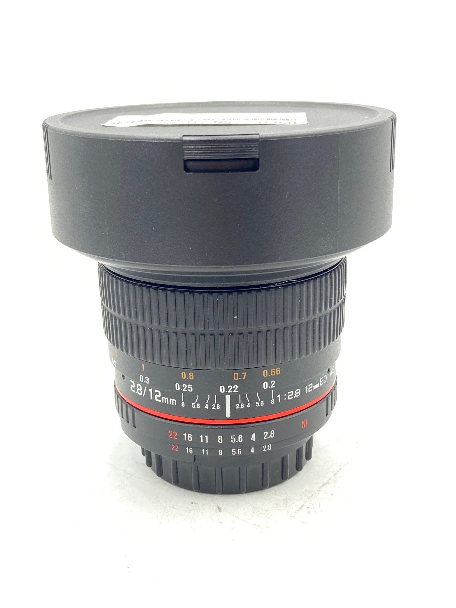 USED Rokinon 12mm f/2.8 Lens or Nikon F