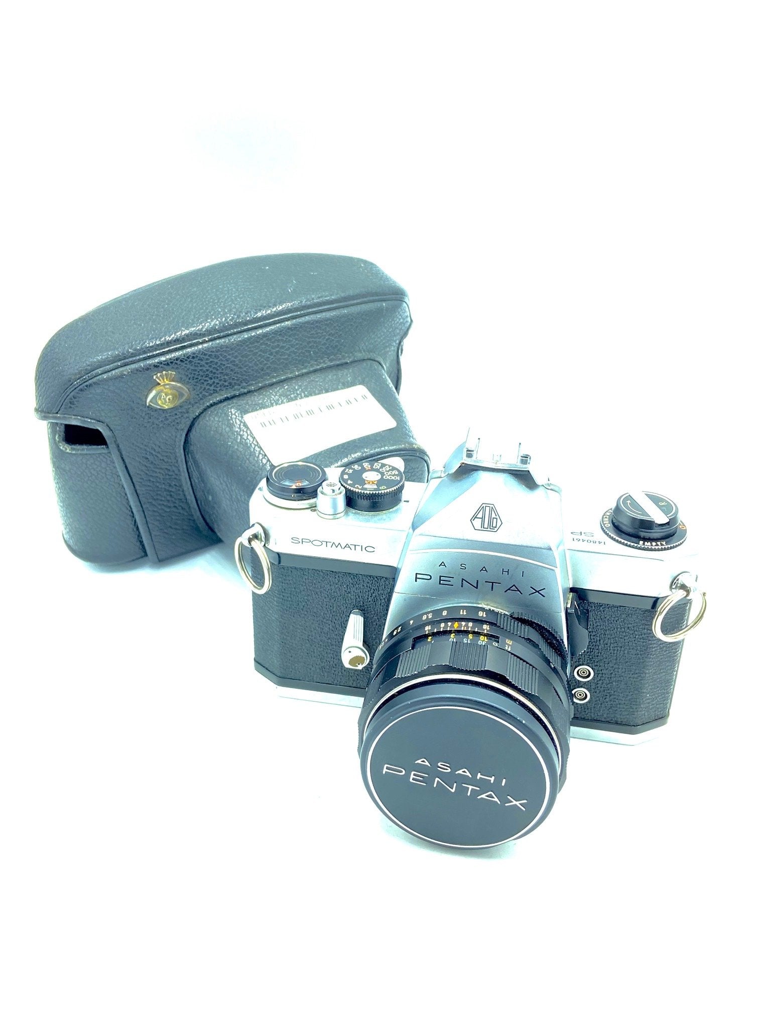 USED Pentax Spotmatic SP Body with 50mm f/1.4 (yellowed)