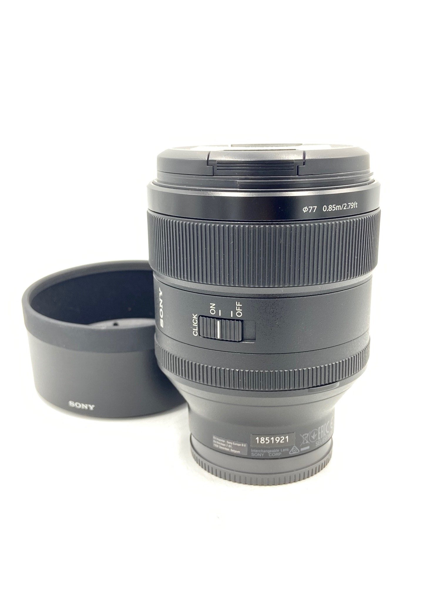 USED Sony 85mm F1.4 FE GM Lens