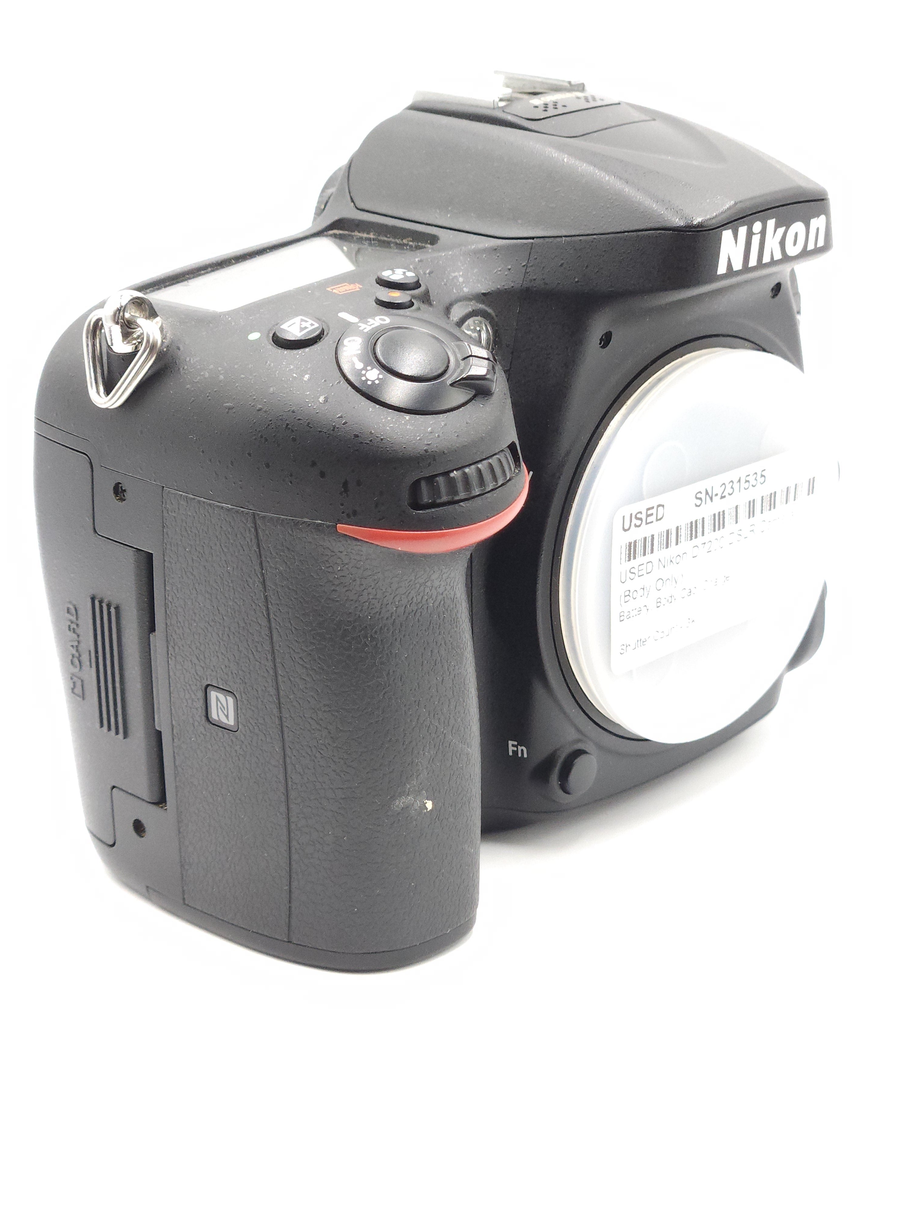 USED Nikon D7200 DSLR Camera (Body Only)