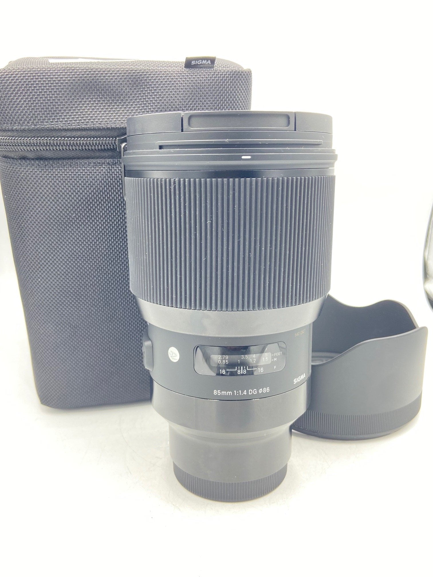 USED Sigma 85mm f/1.4 DG (non-DN) Art Lens for Sony E