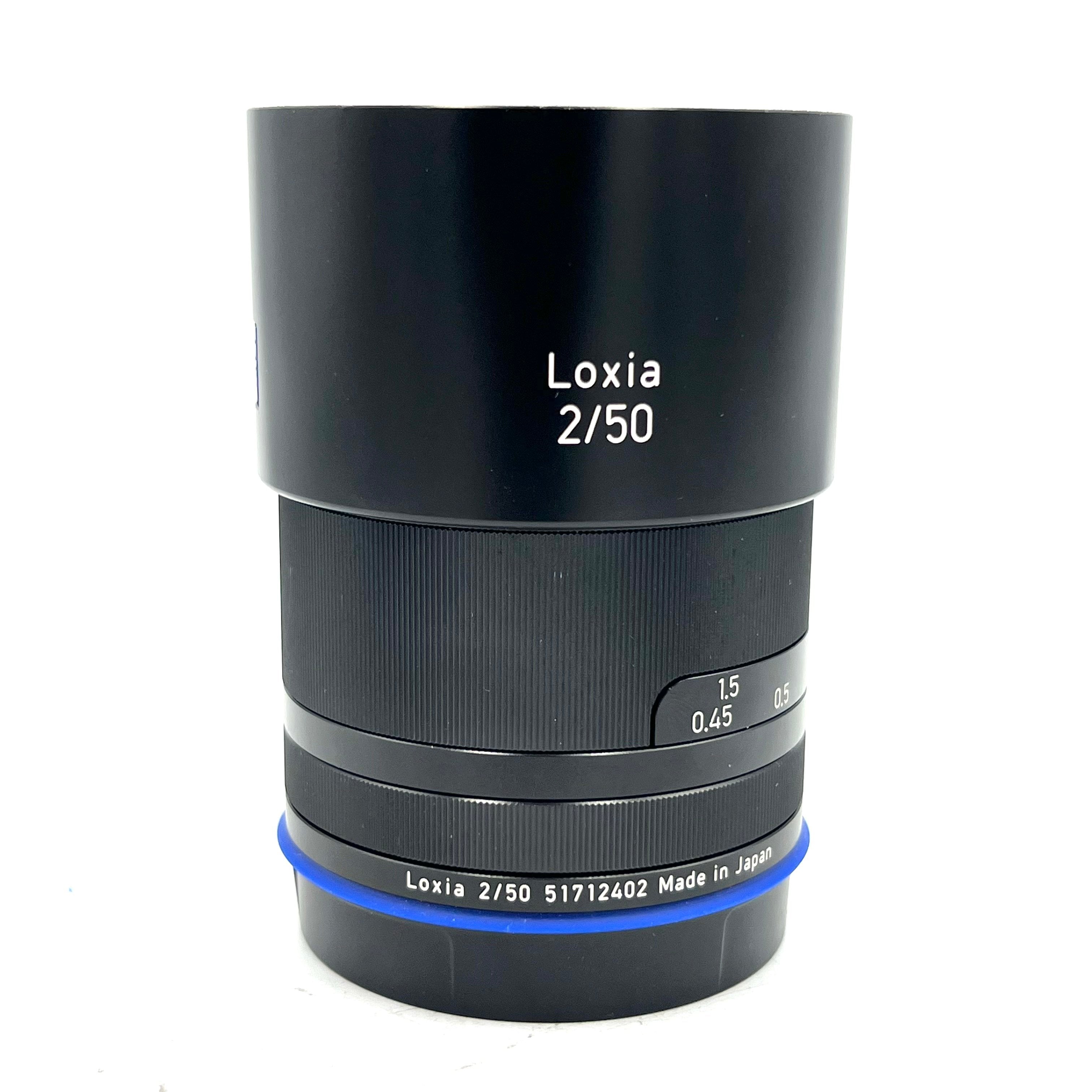 Used Zeiss Loxia 50mm f/2 Planar T* Lens for  Sony E Mount