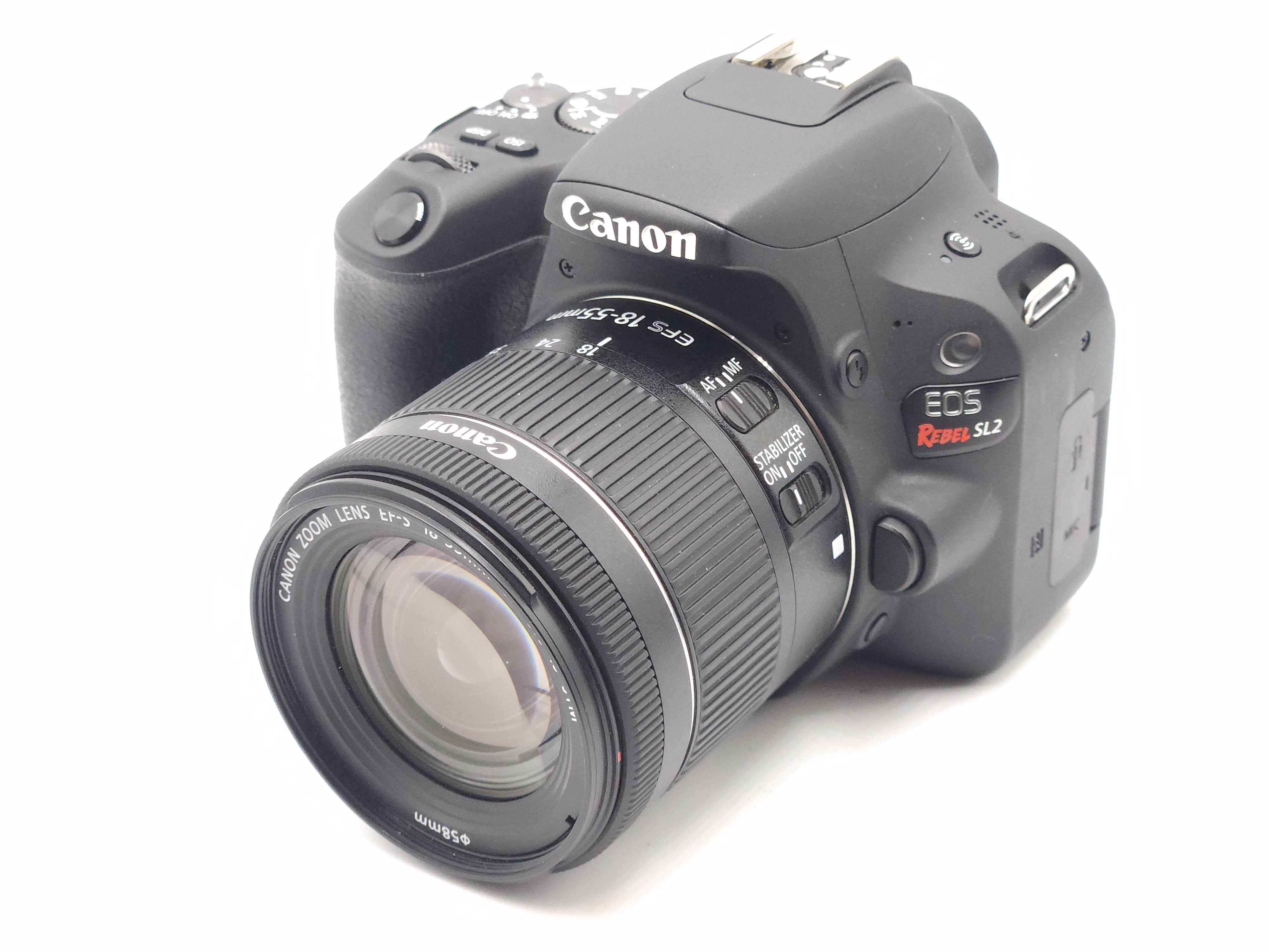 USED Canon EOS Rebel SL2 W/ 18-55mm STM Lens (Black)