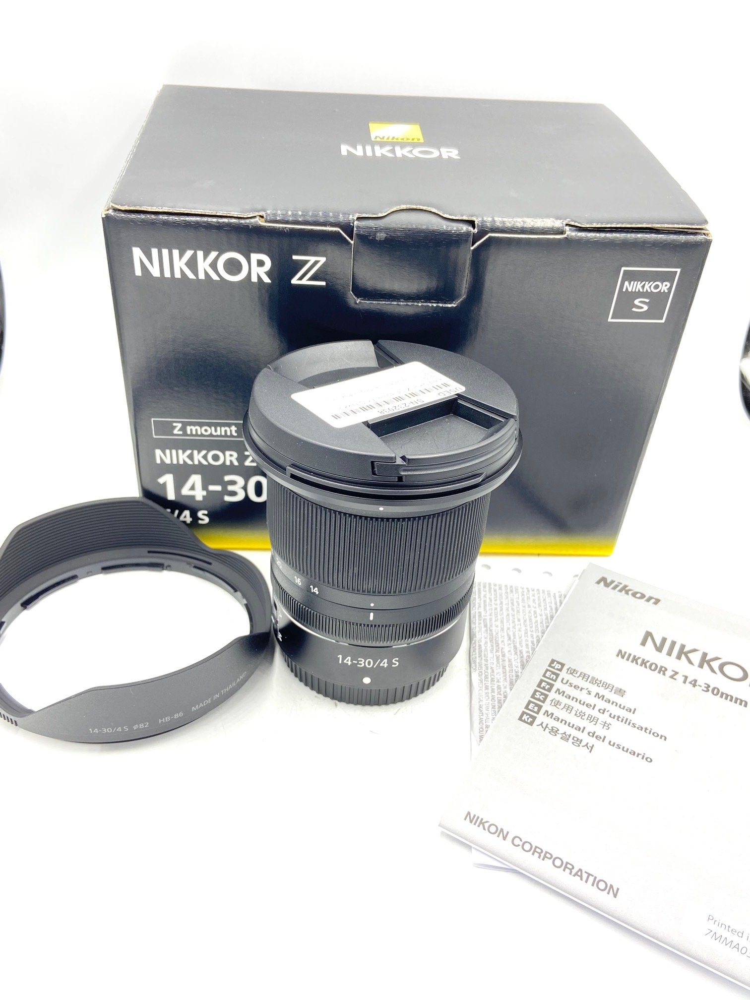 Used Nikon Z 14-30mm F4 S Nikkor Lens