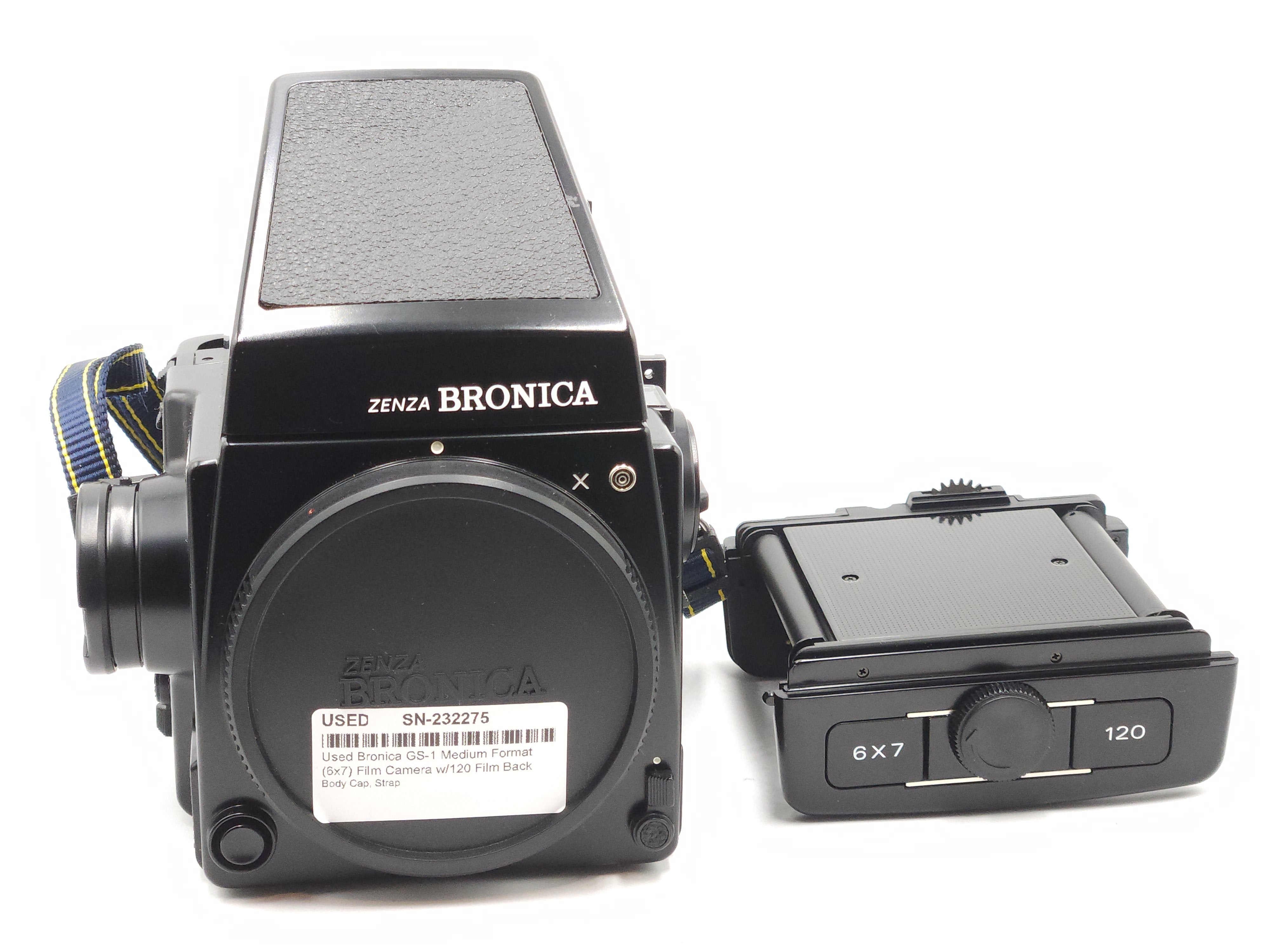 Used Bronica GS-1 Medium Format (6x7) Film Camera w/120 Film Back