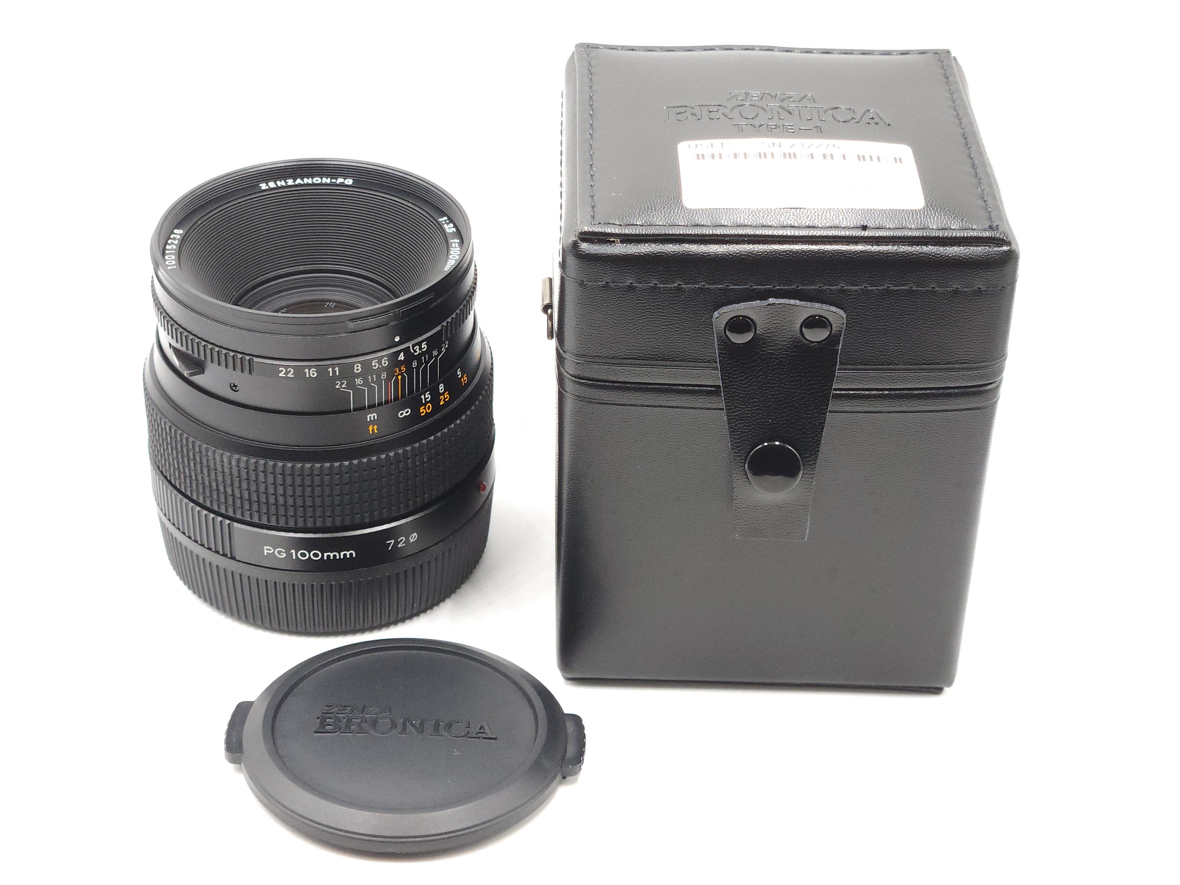 Used Bronica 100mm f3.5 GS-1 Lens