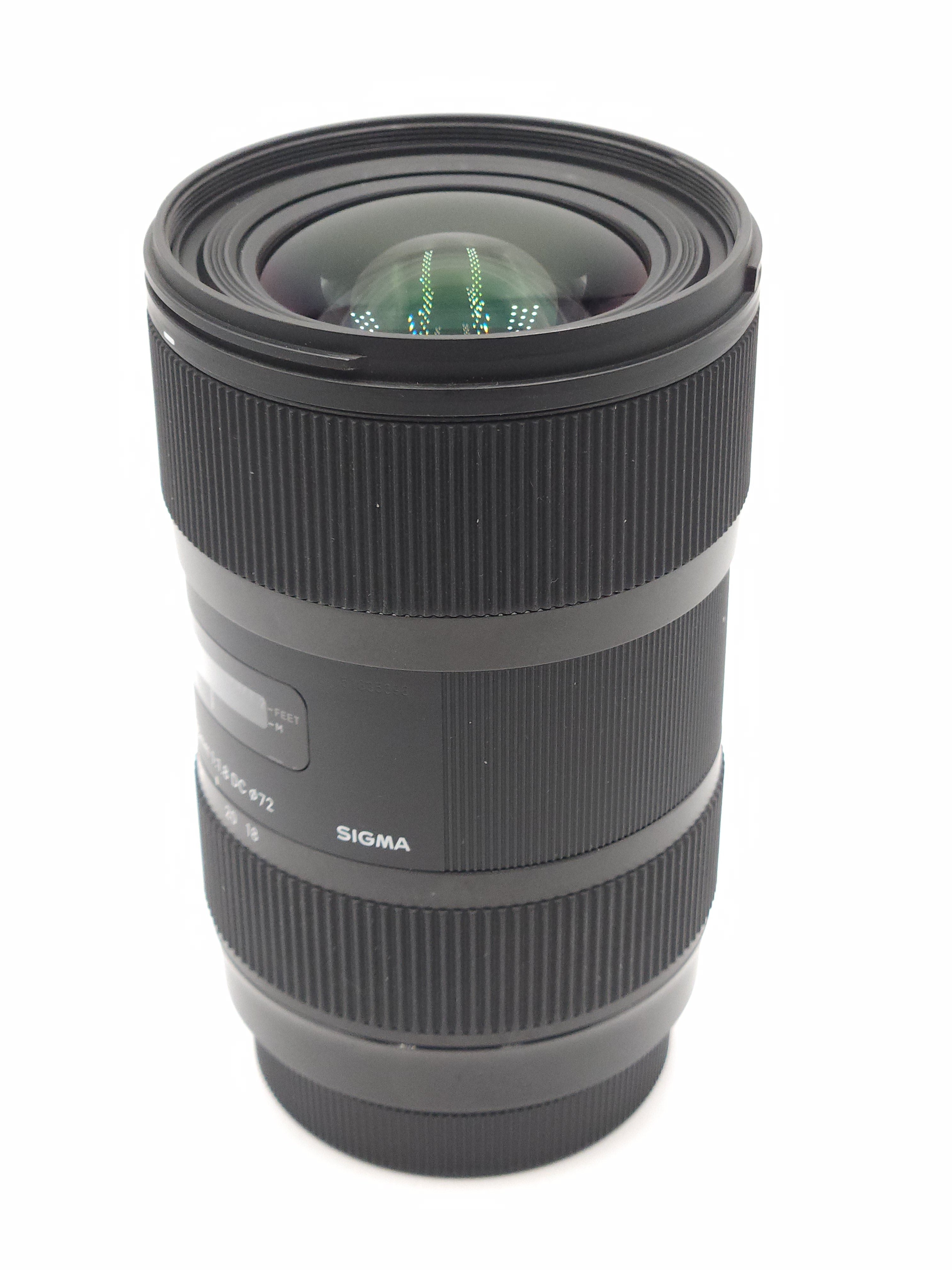 USED Sigma 18-35mm F1.8 DC HSM Art Lens for Canon