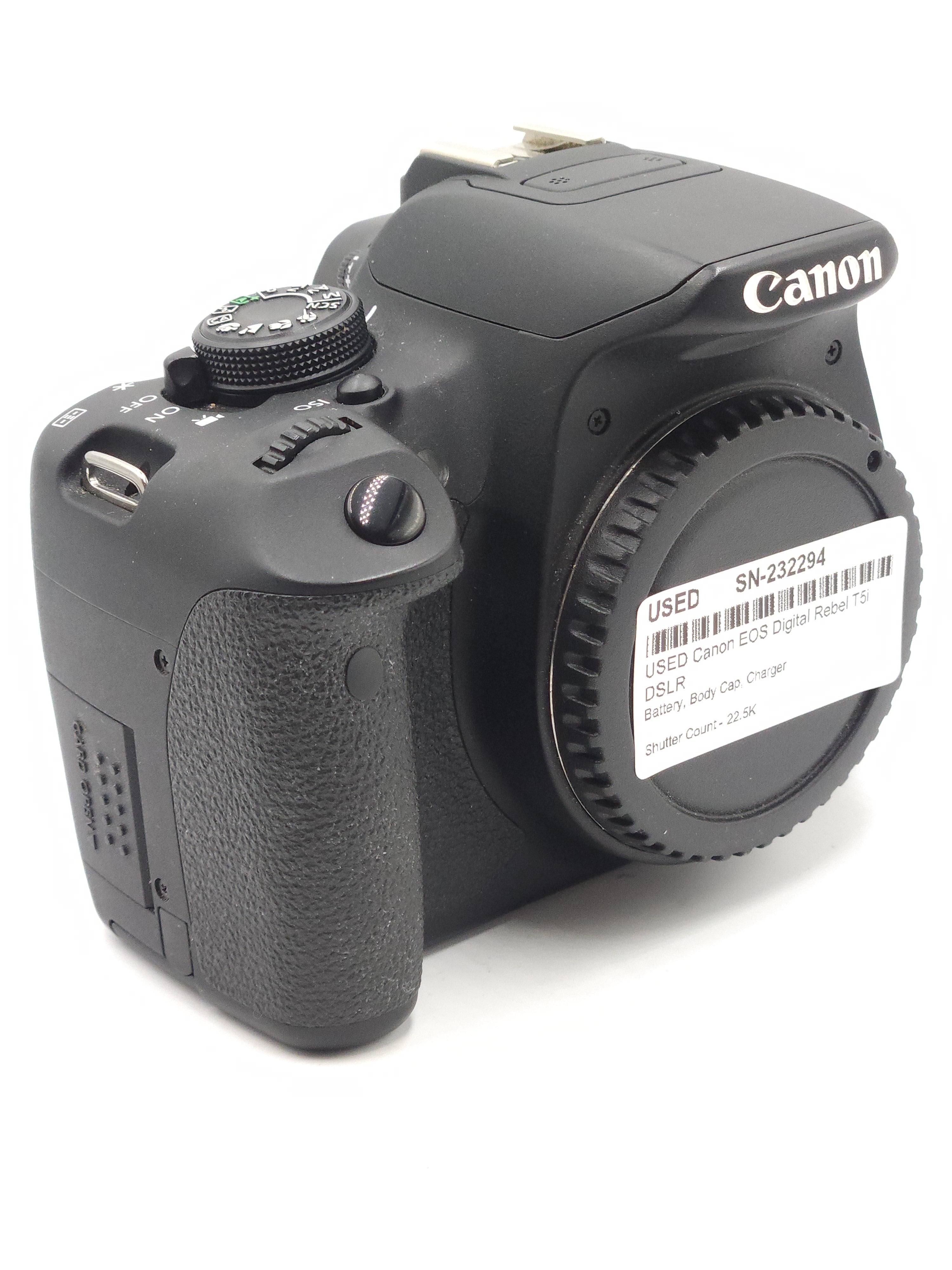 USED Canon EOS Digital Rebel T5i DSLR