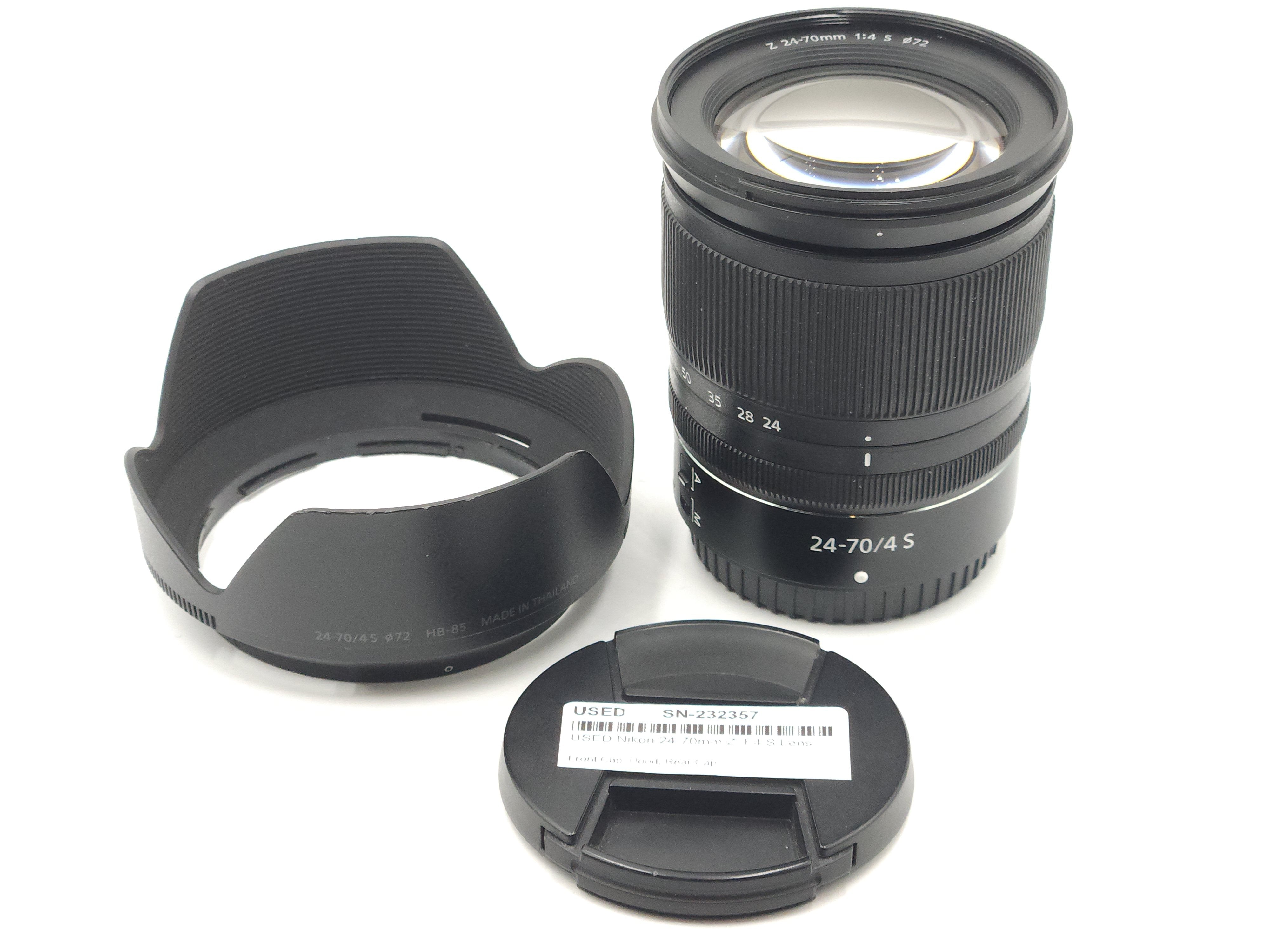 USED Nikon 24-70mm Z  F4 S Lens