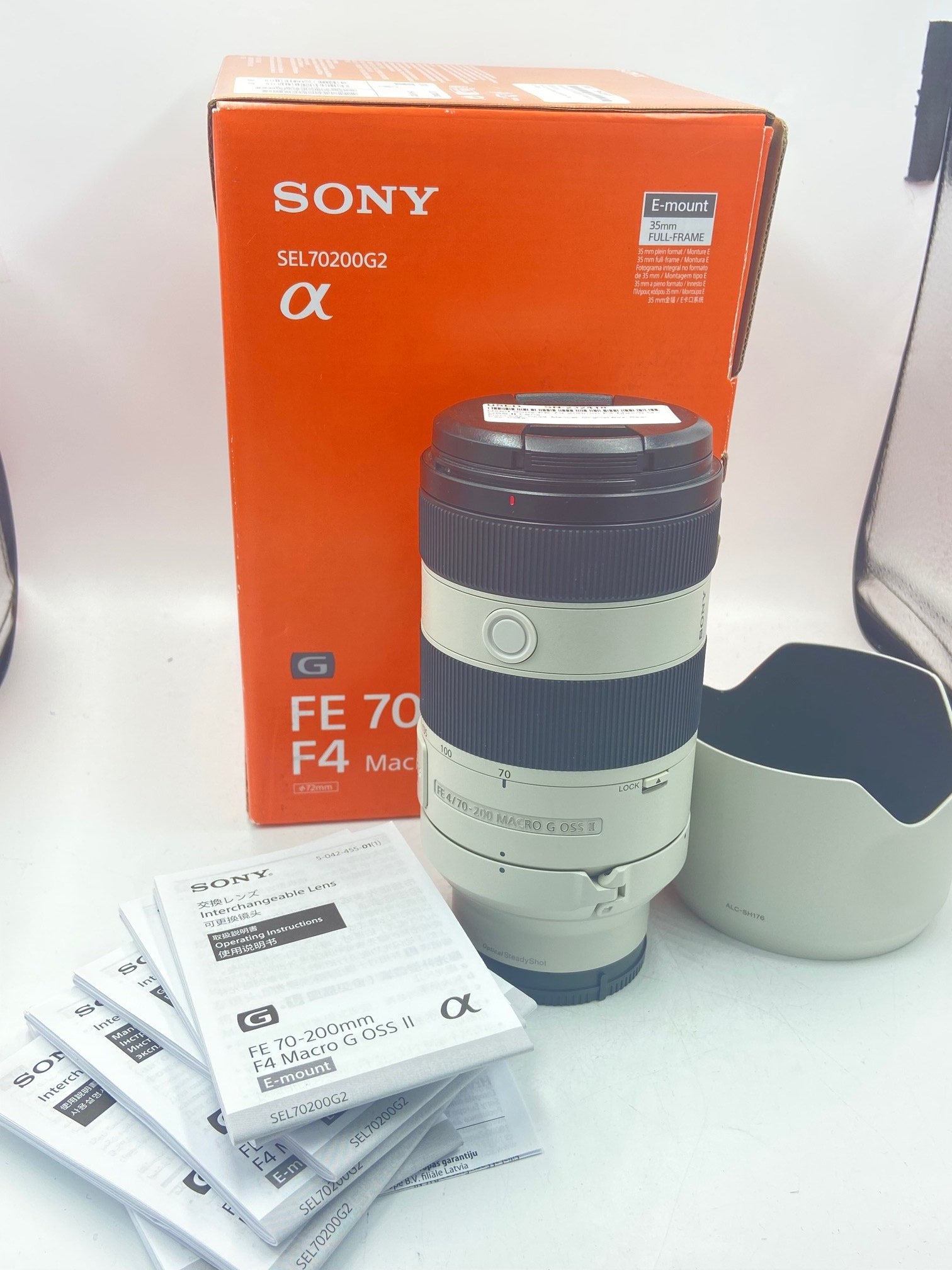 Used Sony FE 70-200mm F4 Macro G OSS II Lens