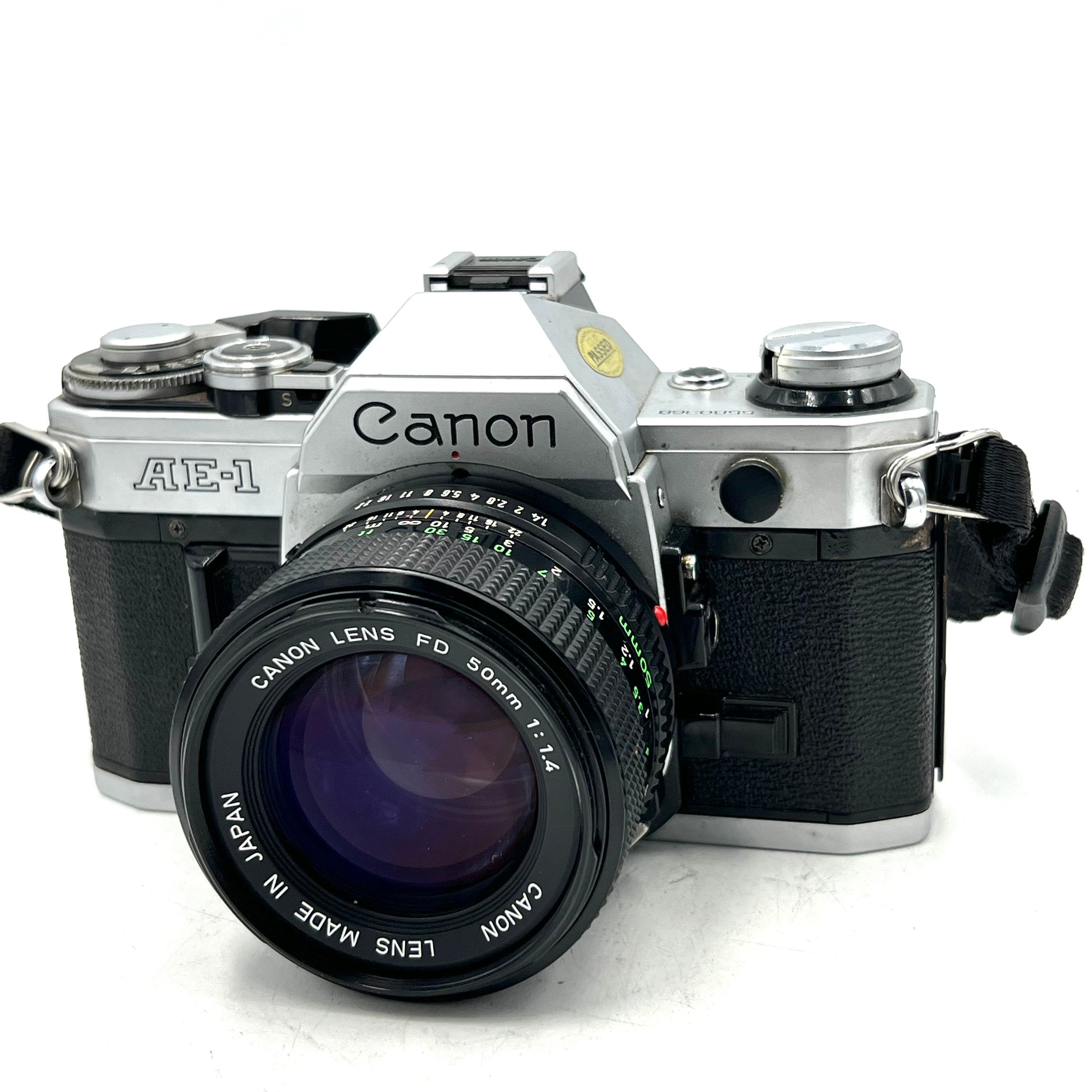 USED Canon AE-1 with 50mm f/1.4 Lens