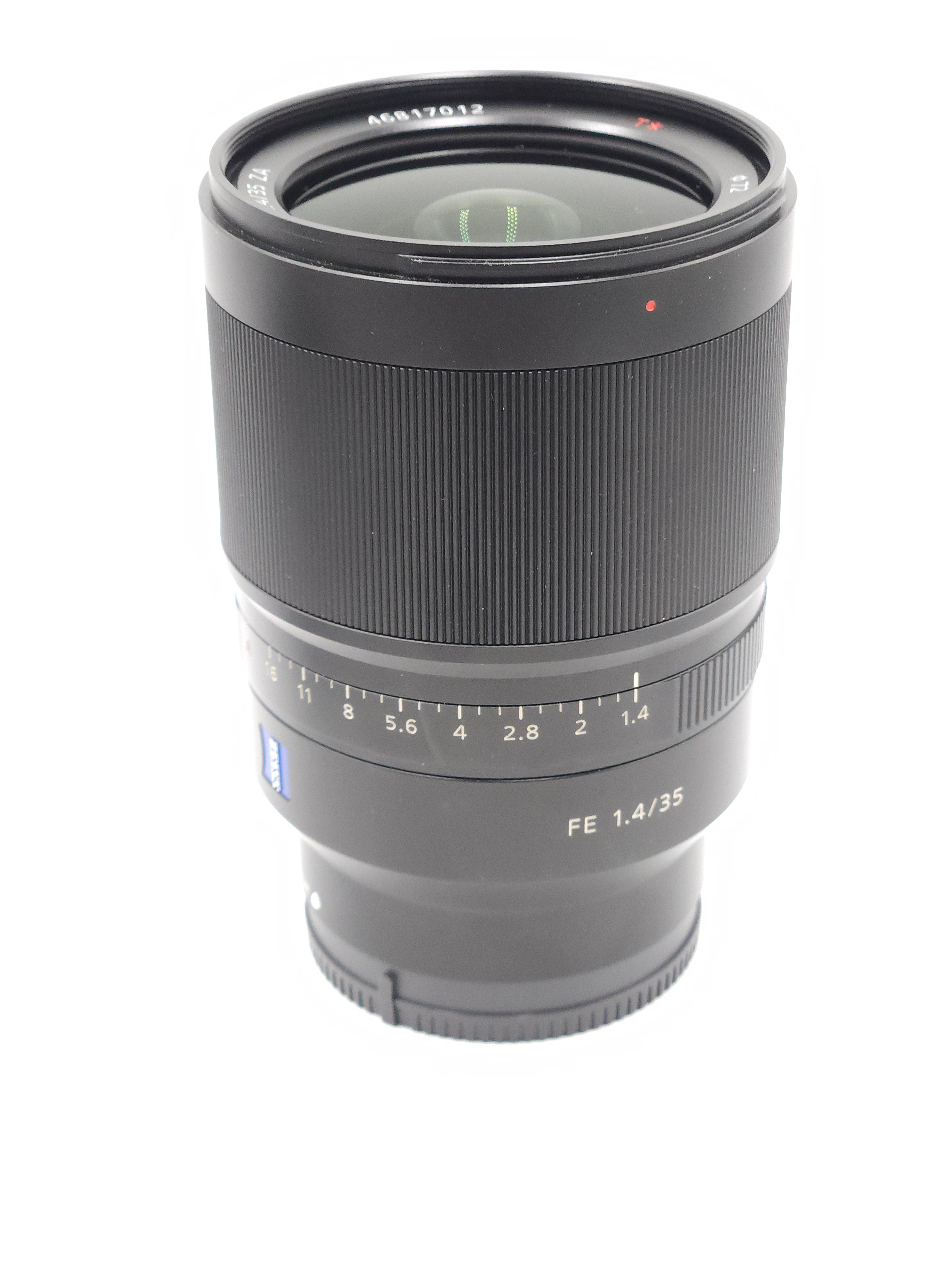 USED Sony 35mm f/1.4 Distagon T* FE ZA Lens Full-Frame E-Mount