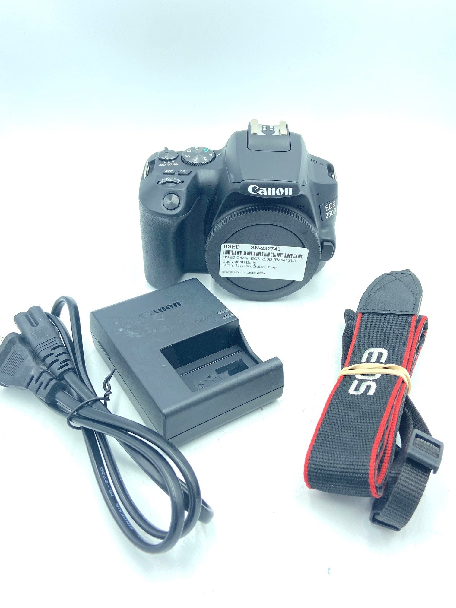 USED Canon EOS 250D (Rebel SL3 Equivalent) Body