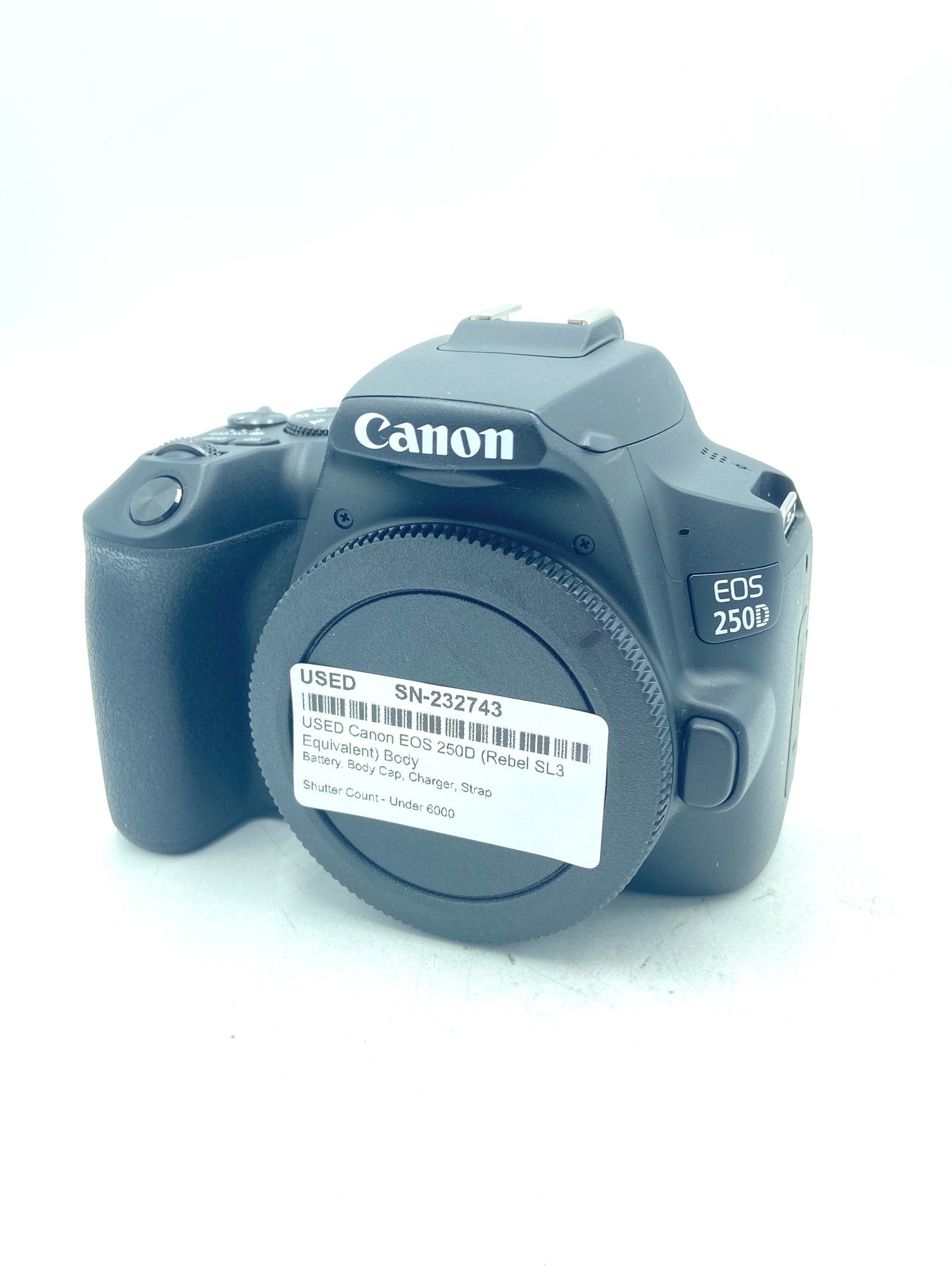 USED Canon EOS 250D (Rebel SL3 Equivalent) Body