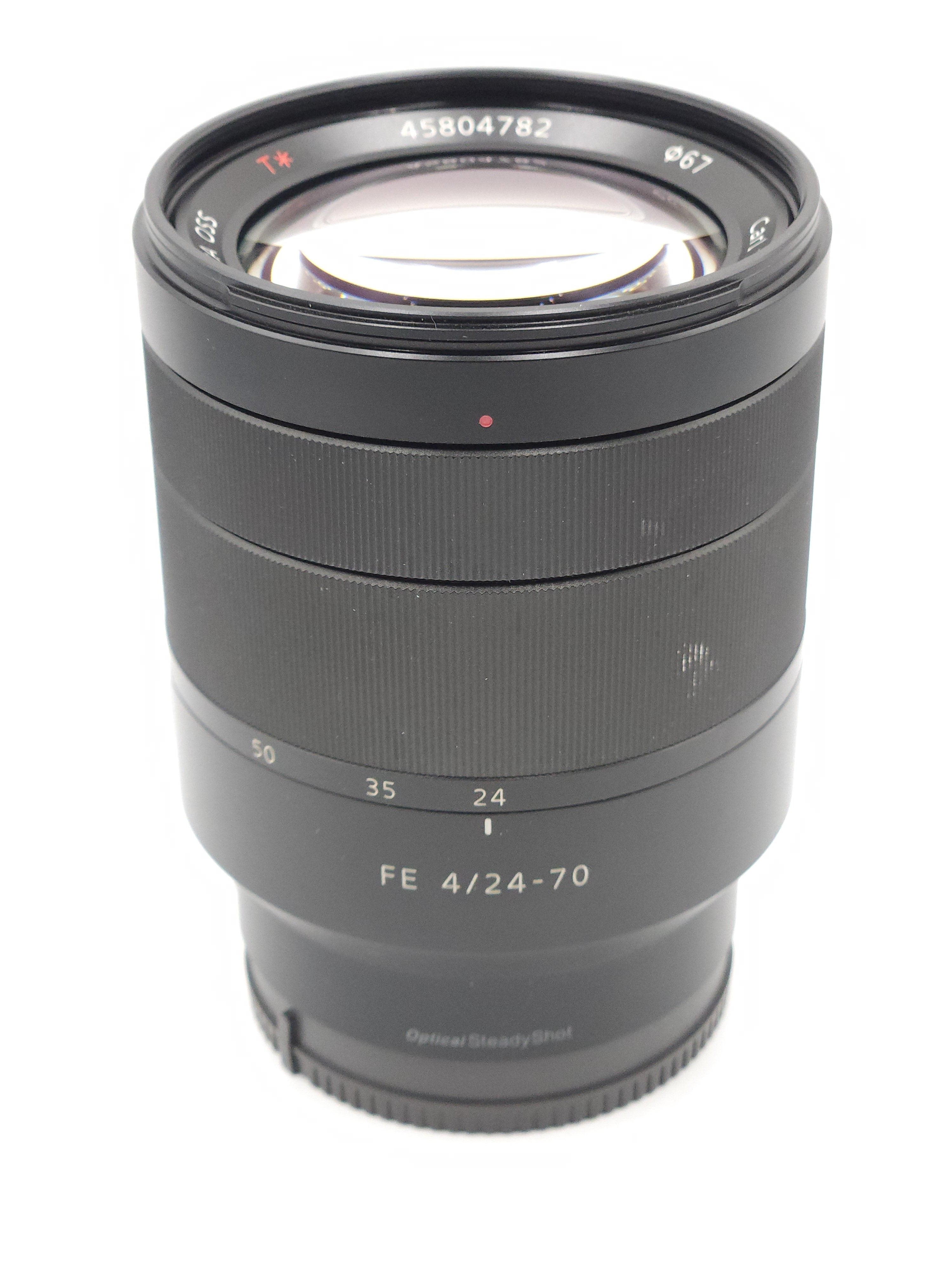 Used Sony 24-70mm f4 Vario-Tessar T* ZA OSS Lens (A-Mount)