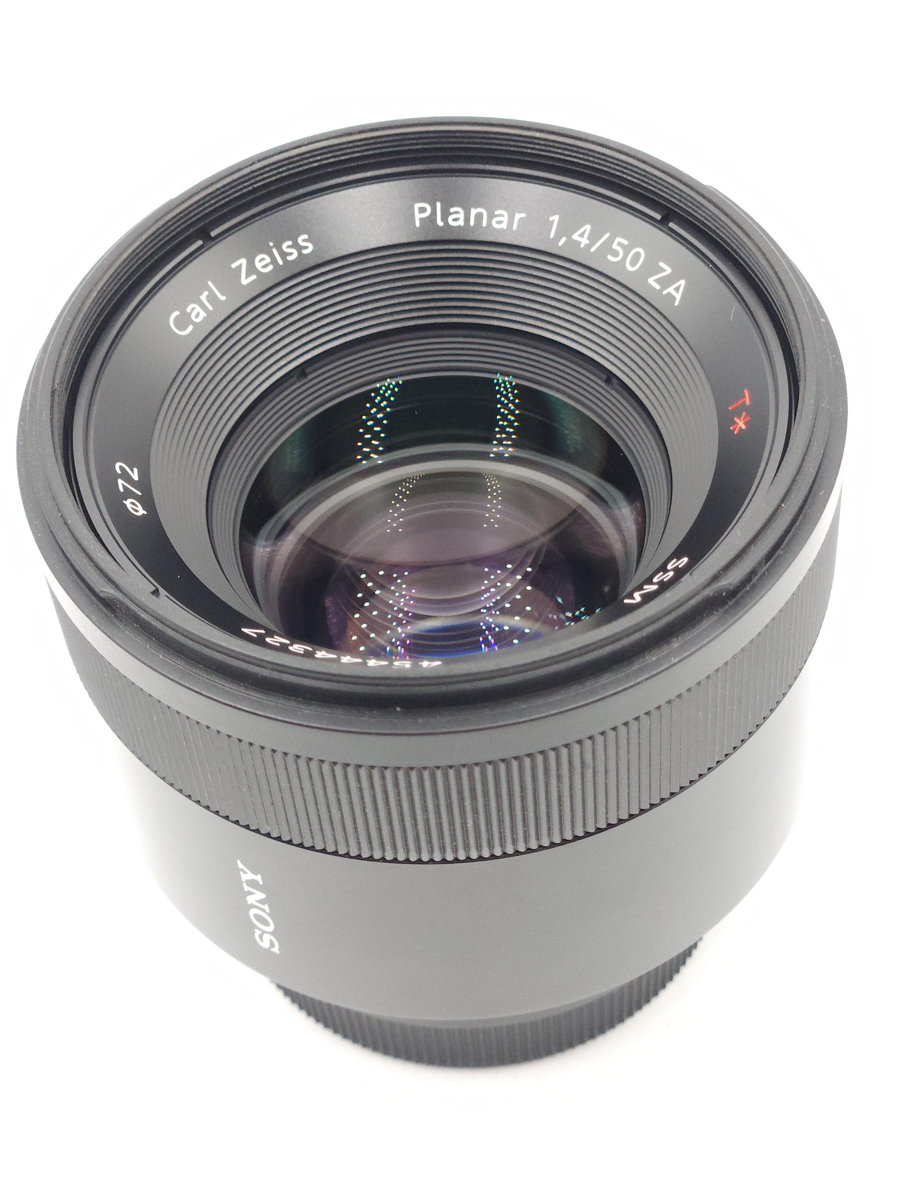 Used Sony 50mm f1.4 Planar T* ZA SSM Lens (A-Mount)